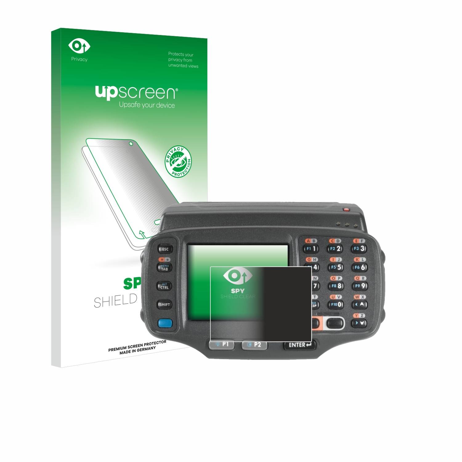 upscreen Spy Shield Sichtschutz-Folie für Zebra WT41N0