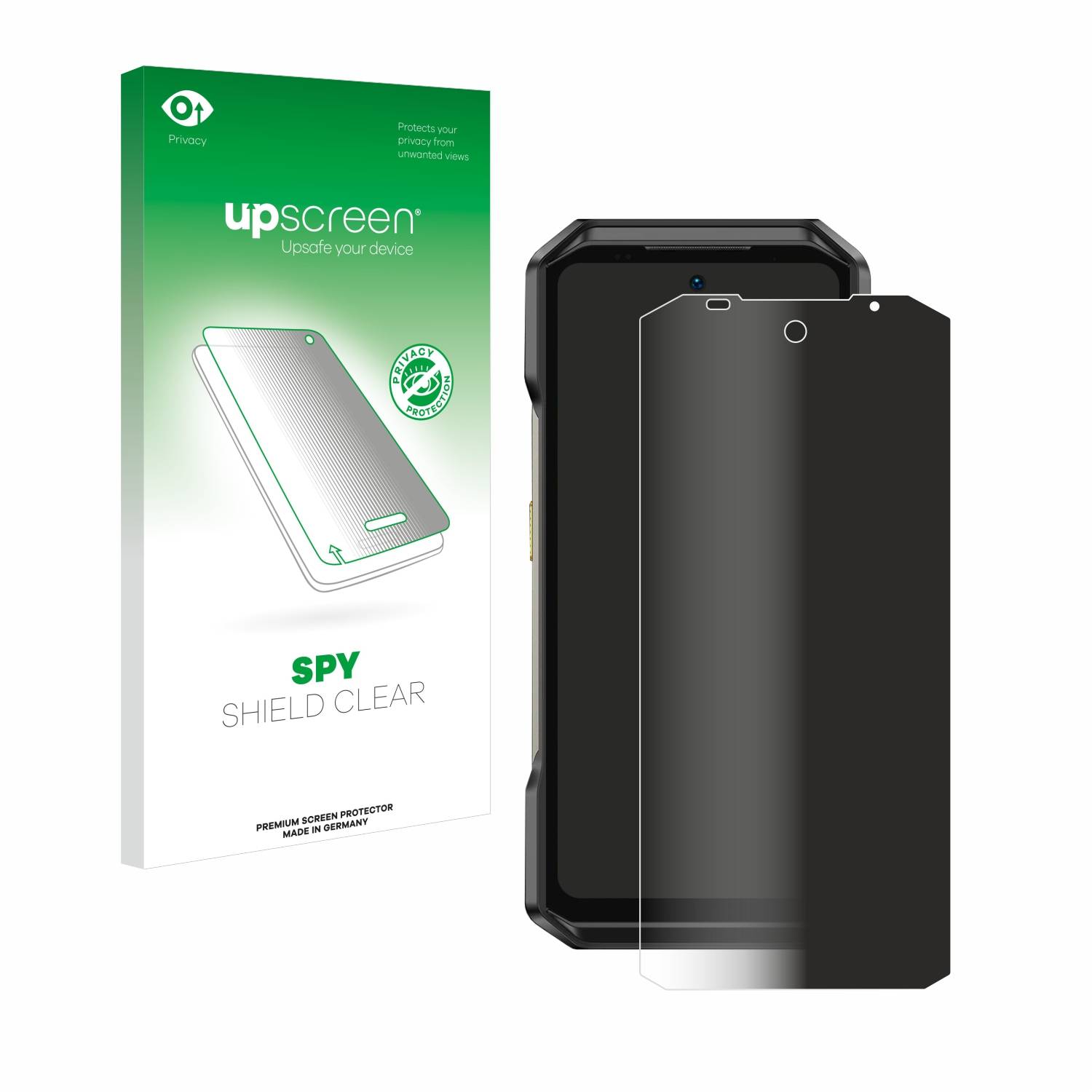 upscreen Spy Shield Sichtschutz-Folie für Ulefone Armor 27T Pro
