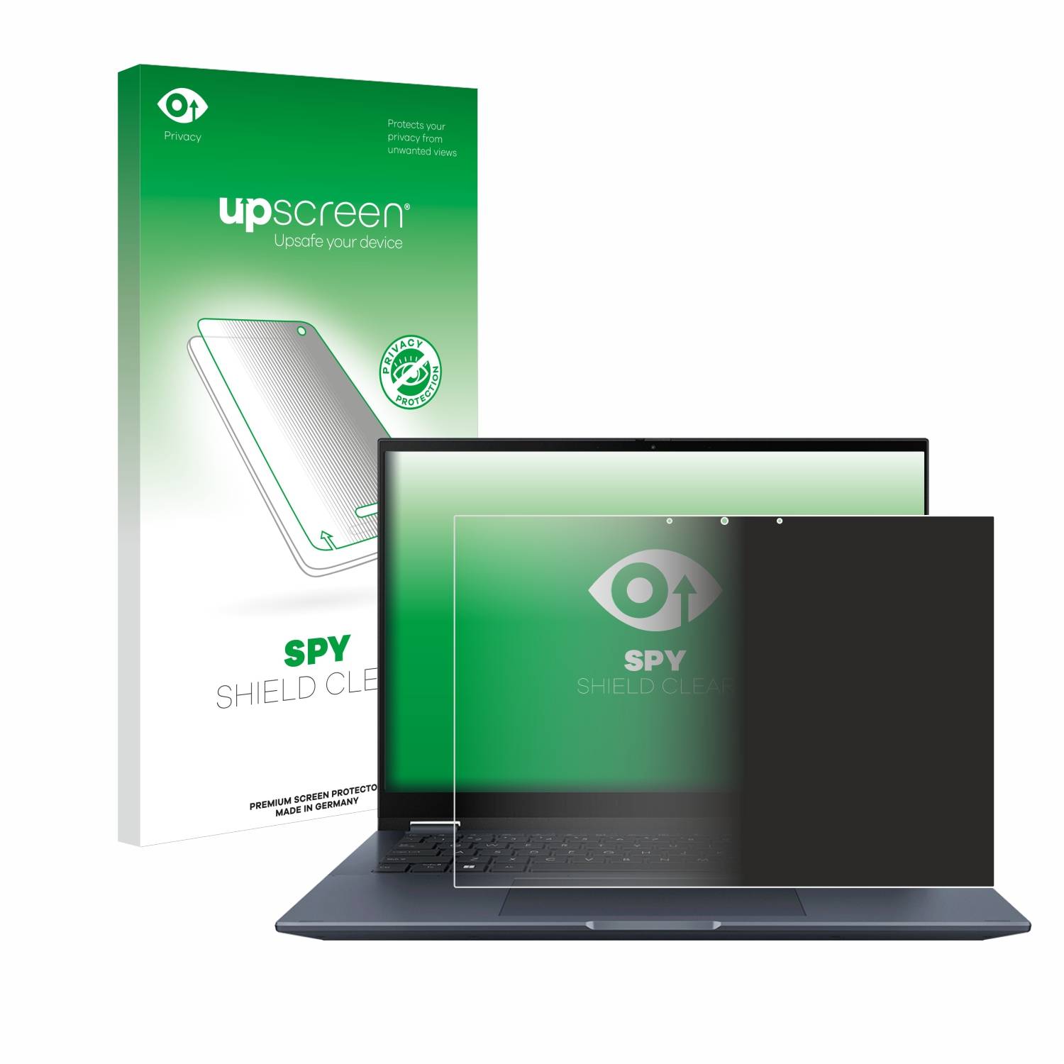 upscreen Spy Shield Sichtschutz-Folie für ASUS Vivobook S 14 Flip TN3402