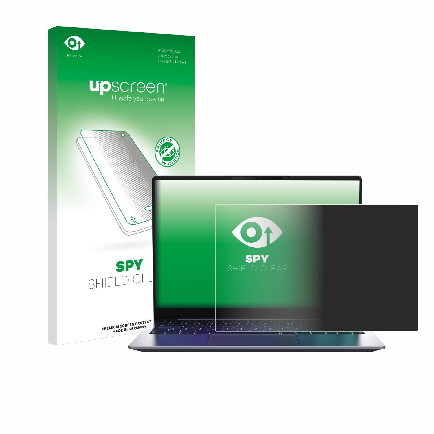 upscreen Spy Shield Sichtschutz-Folie für MEDION SPRCHRGD 14 S1 Elite