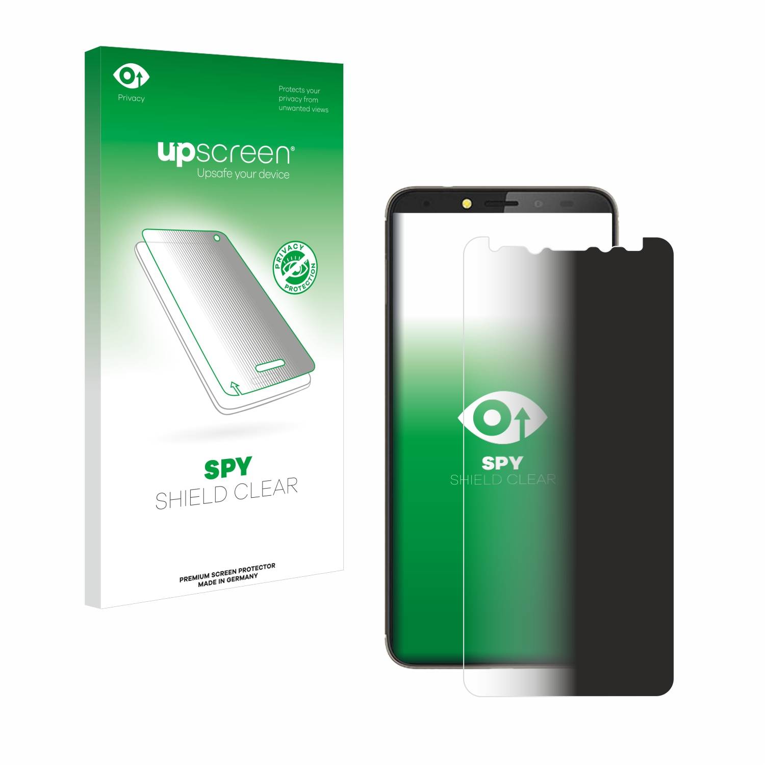 upscreen Spy Shield Sichtschutz-Folie für Tecno Pouvoir 2