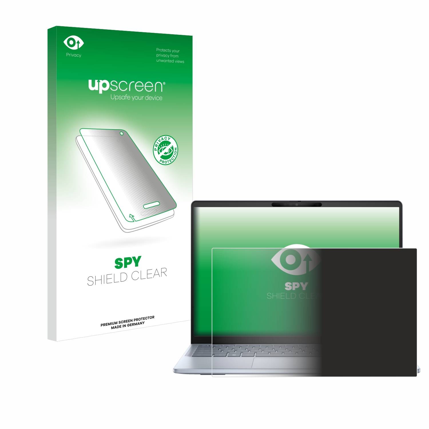 upscreen Spy Shield Sichtschutz-Folie für Dell Inspiron 14 Plus 7441 Laptop