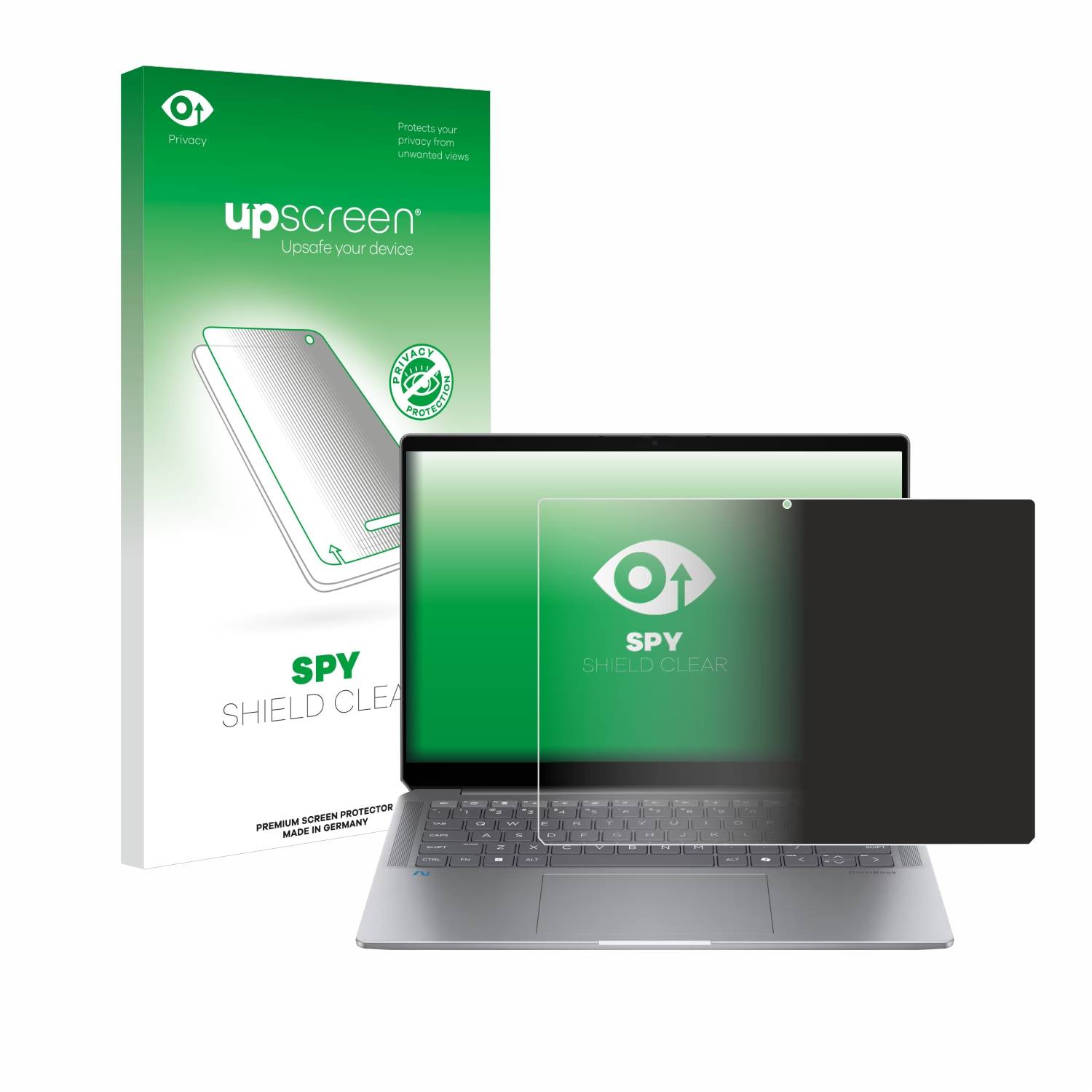 upscreen Spy Shield Sichtschutz-Folie für HP OmniBook Ultra Laptop 14-fd