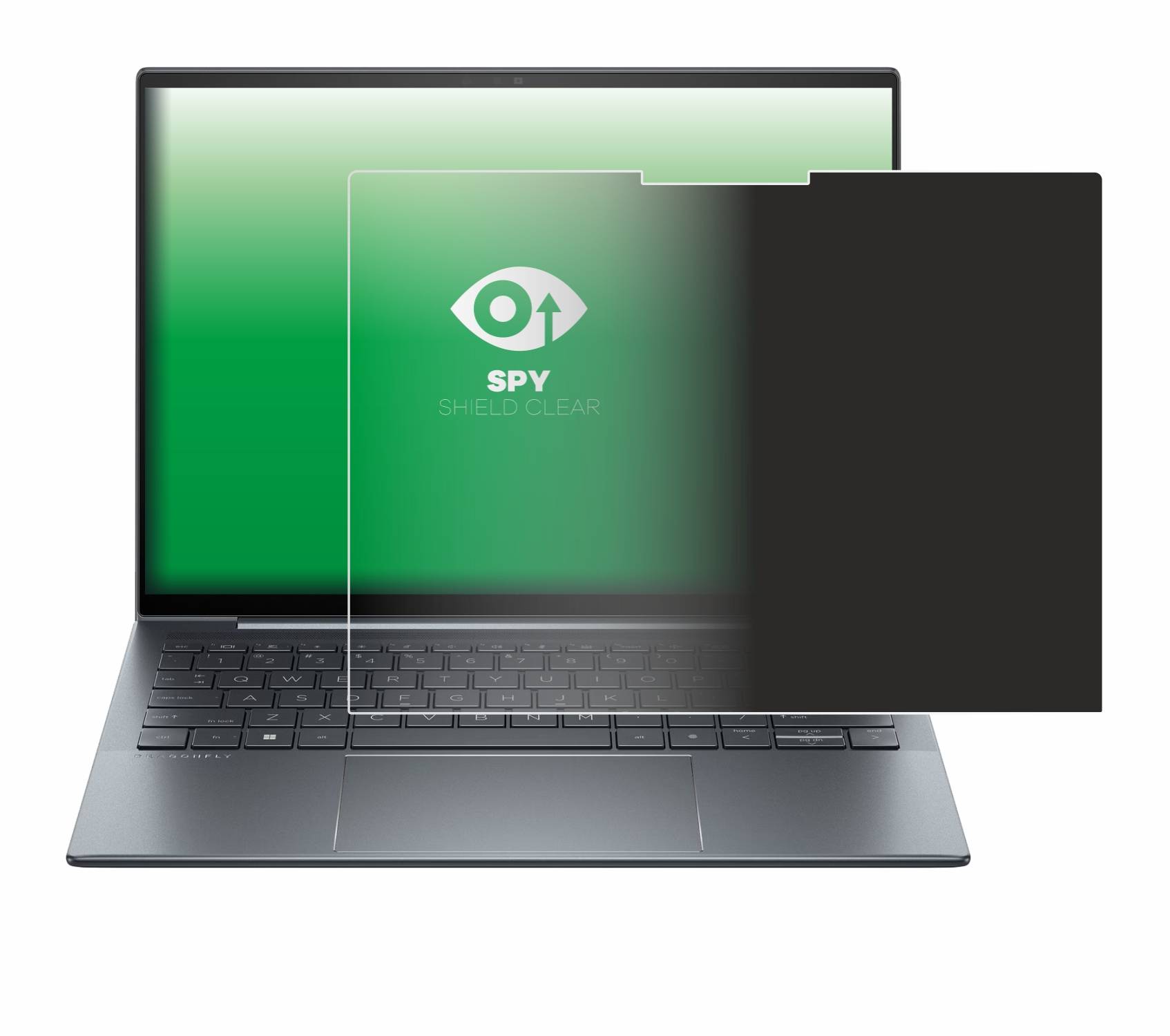 upscreen Spy Shield Sichtschutz-Folie für HP Dragonfly 13.5 G4 Touch