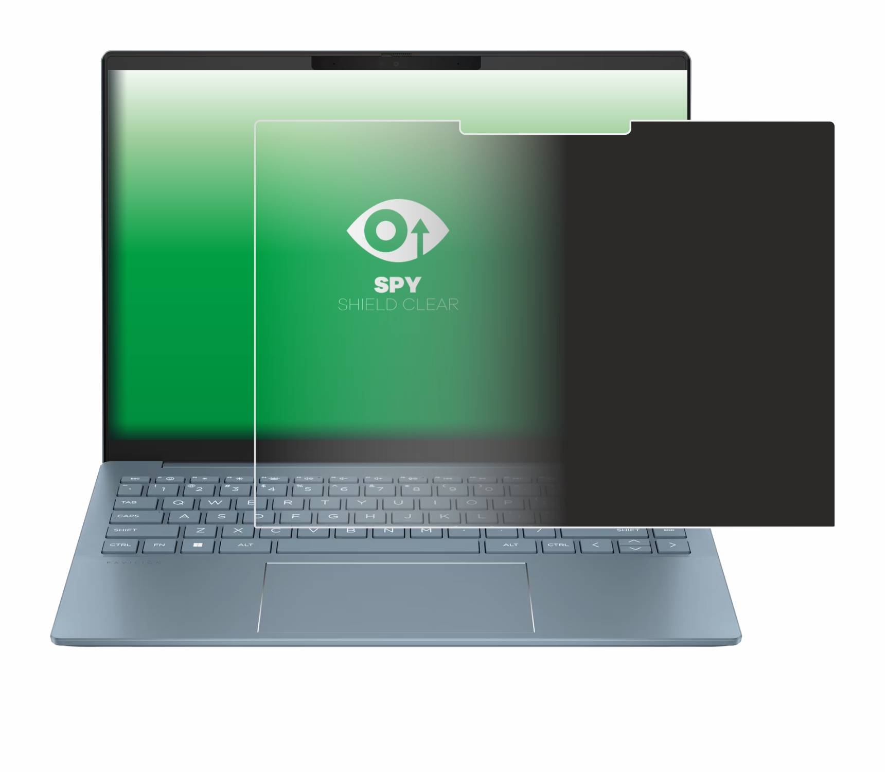 upscreen Spy Shield Sichtschutz-Folie für HP Pavilion Plus14-ey