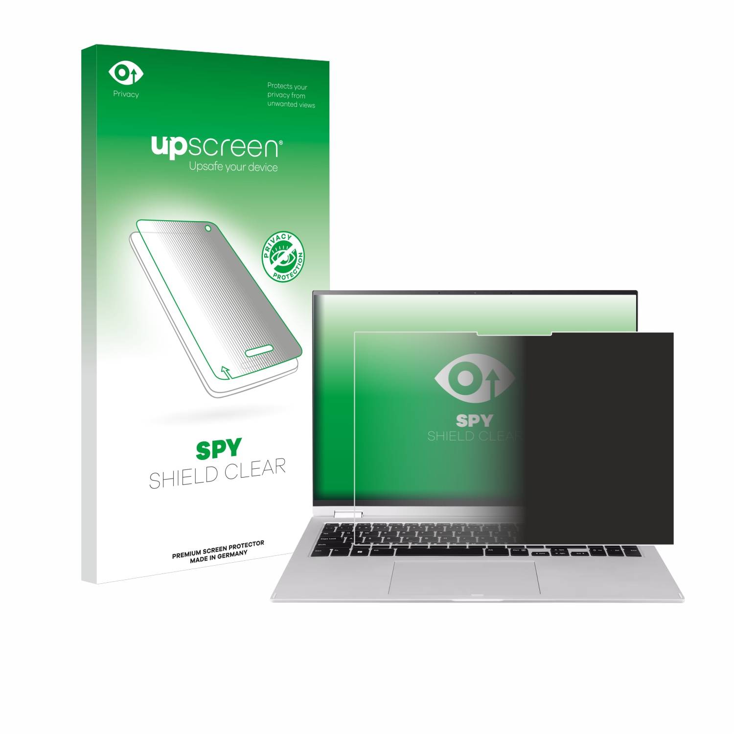 upscreen Spy Shield Sichtschutz-Folie für LG gram 16 2022