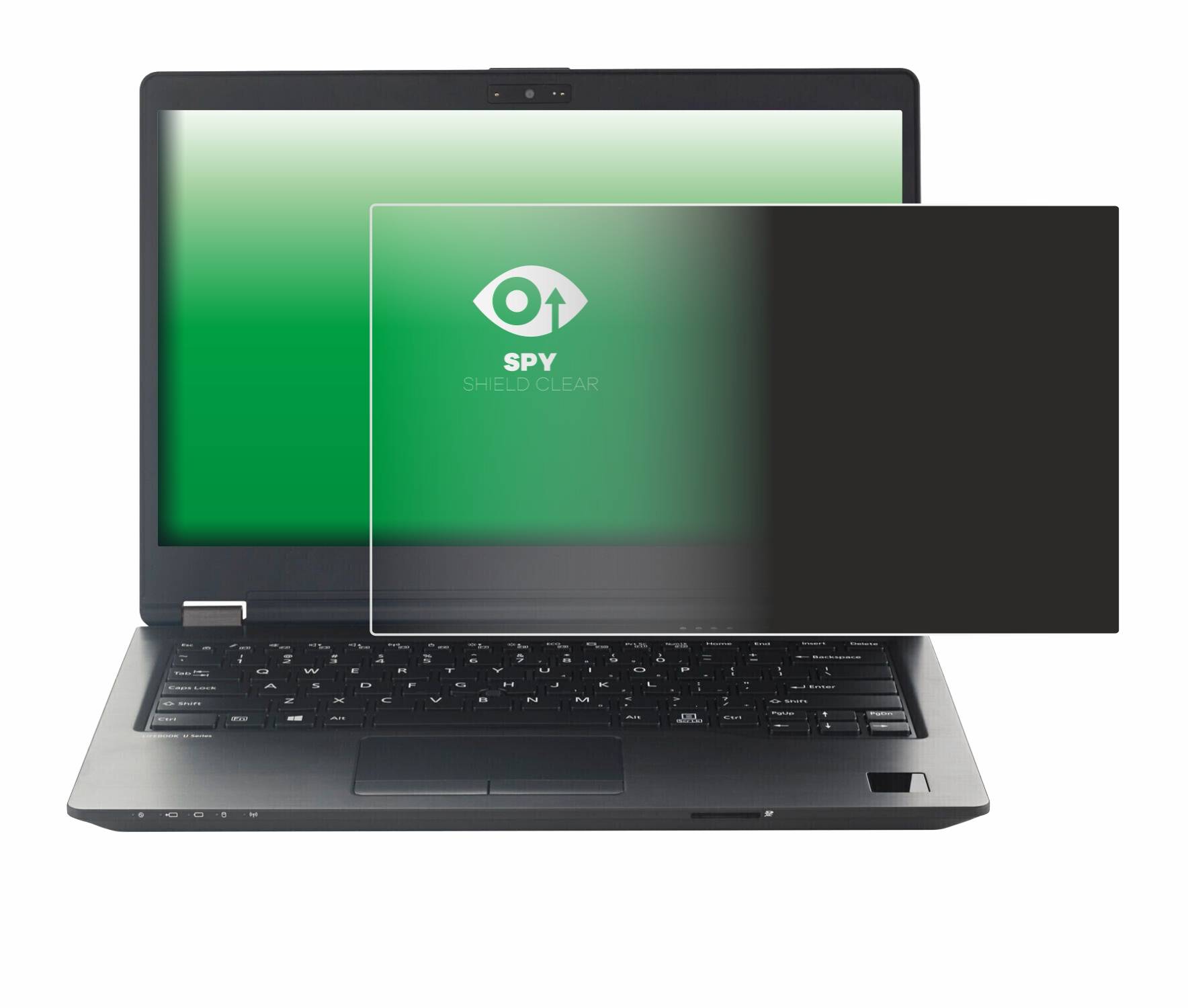 upscreen Spy Shield Sichtschutz-Folie für Fujitsu Lifebook U749