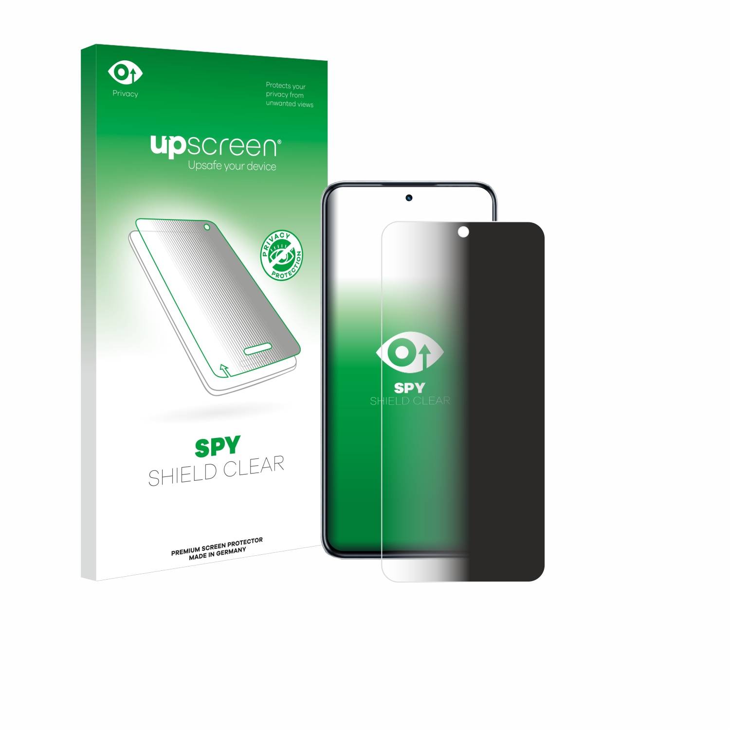 upscreen Spy Shield Sichtschutz-Folie für Infinix Hot 50 Pro