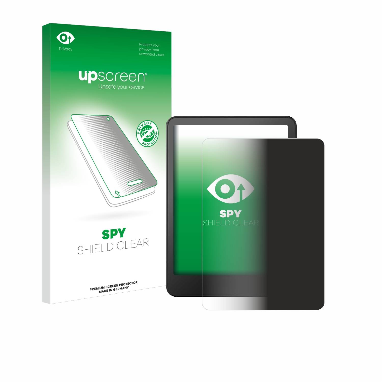 upscreen Spy Shield Sichtschutz-Folie für Amazon Kindle Colorsoft