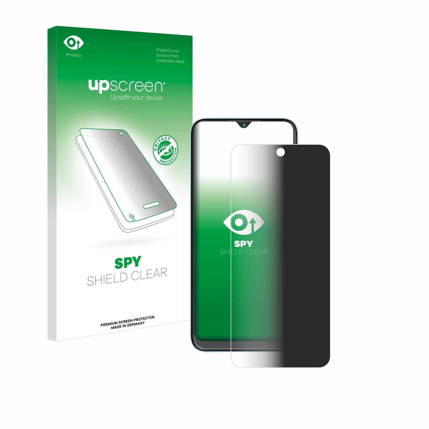 upscreen Spy Shield Sichtschutz-Folie für Lava Yuva 2