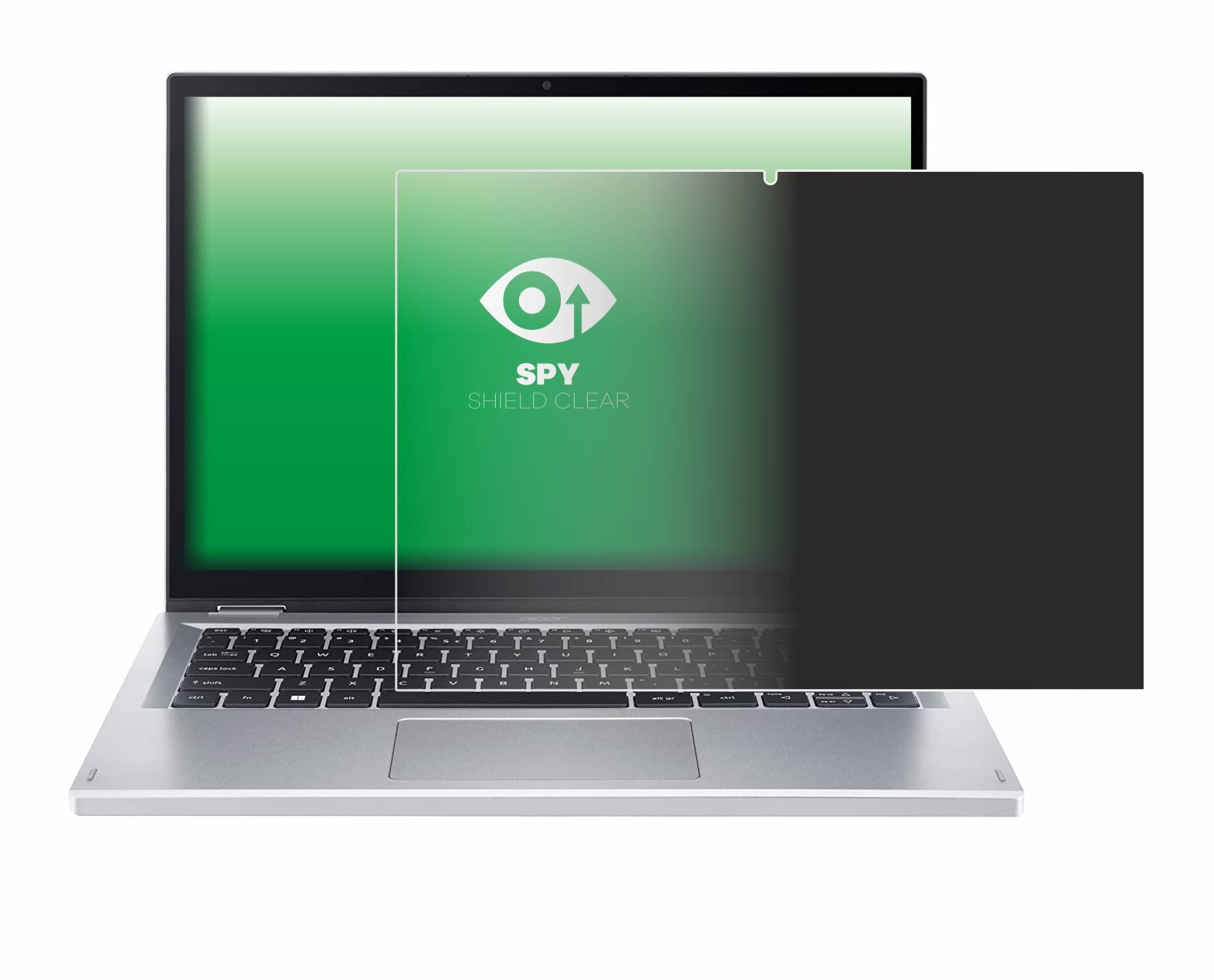 upscreen Spy Shield Sichtschutz-Folie für Acer Aspire 3 Spin A3SP14