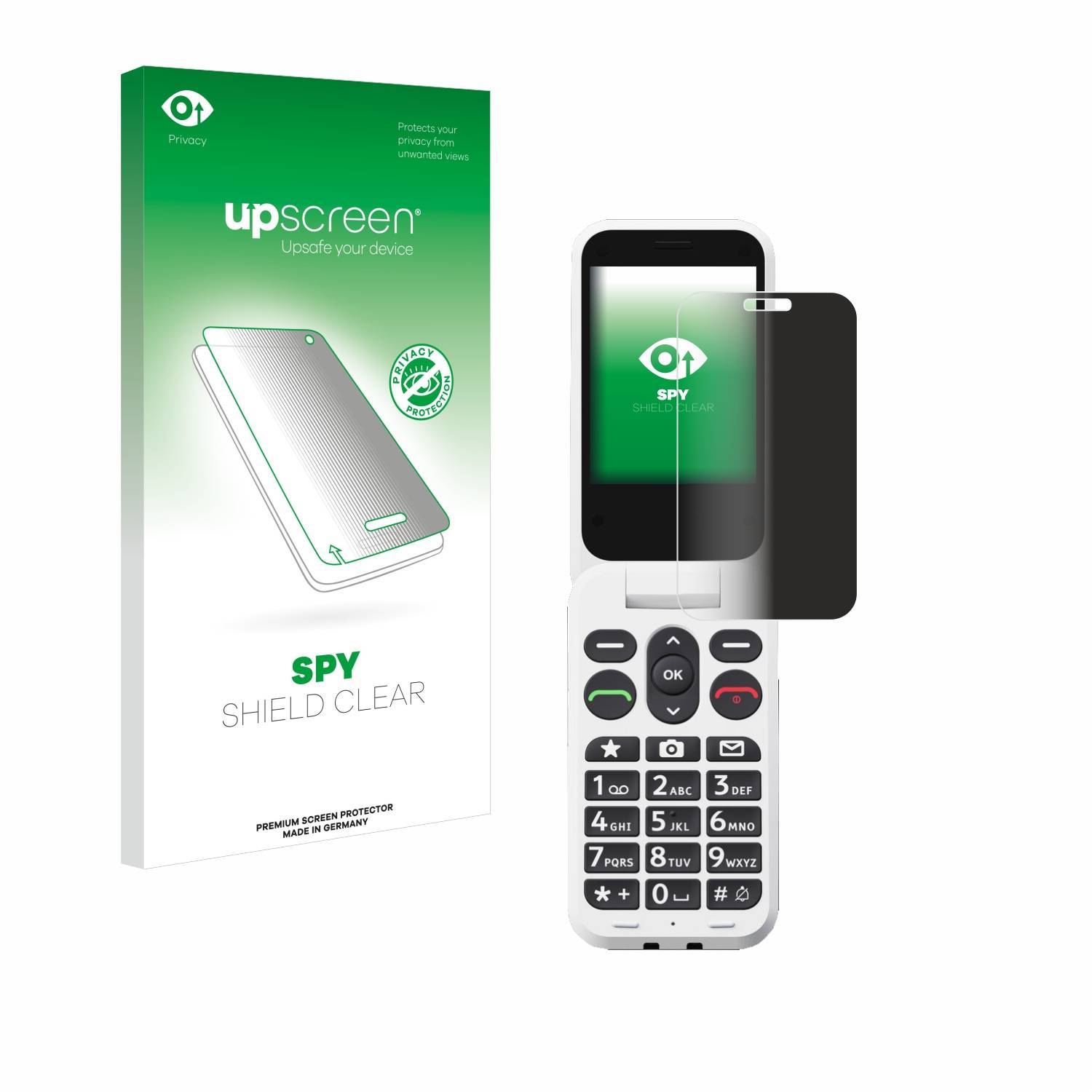 upscreen Spy Shield Sichtschutz-Folie für Doro Leva L20