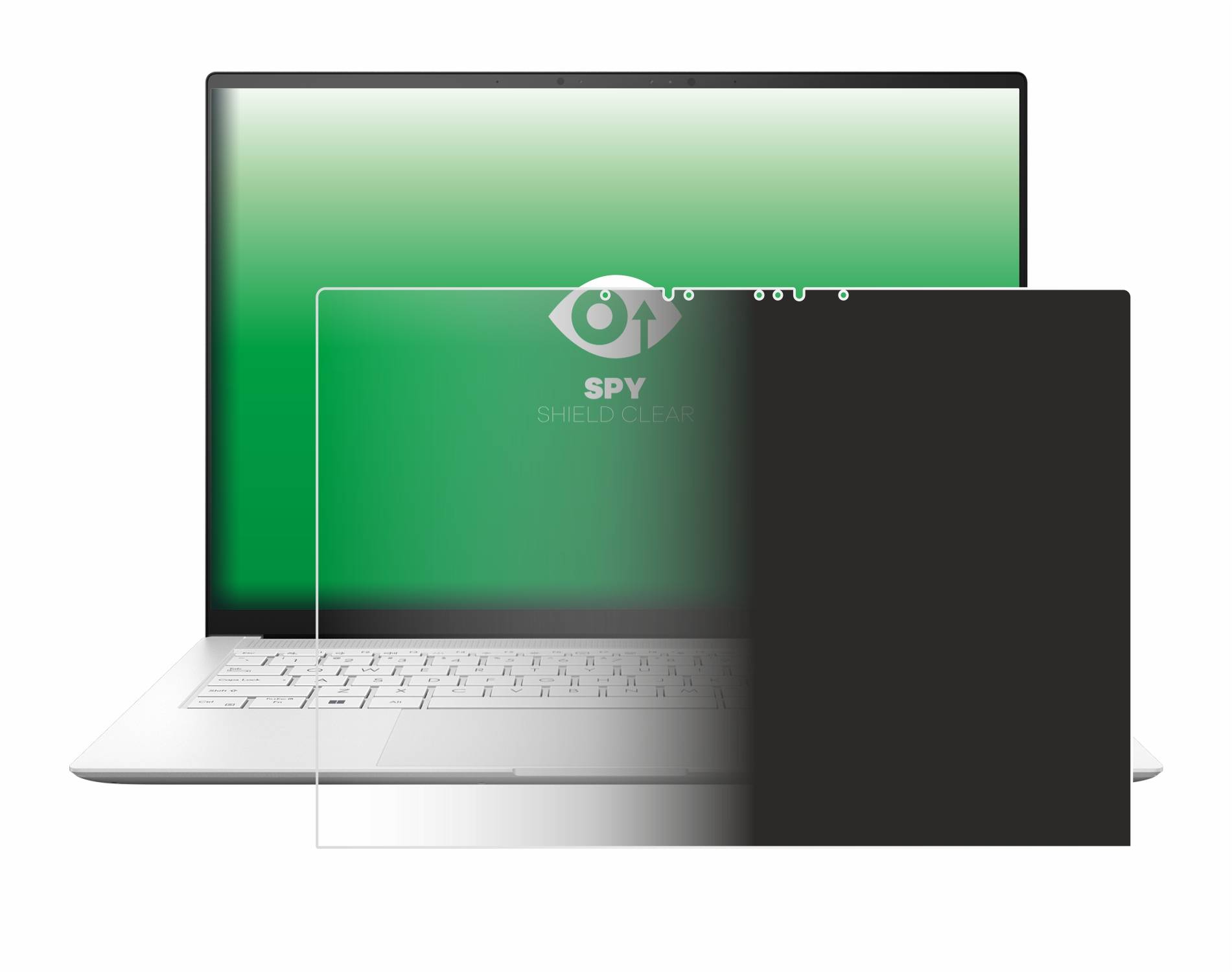 upscreen Spy Shield Sichtschutz-Folie für ASUS ZenBook S 14 UX5406