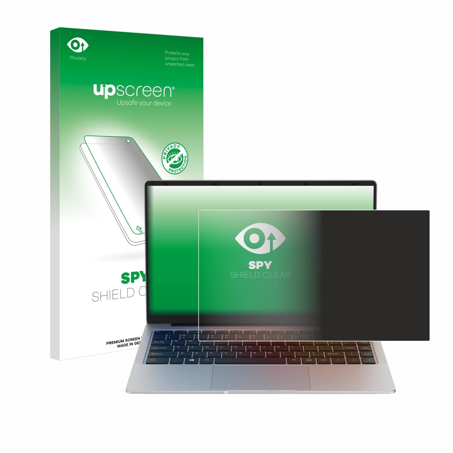 upscreen Spy Shield Sichtschutz-Folie für Maxlegen Laptop 14.1
