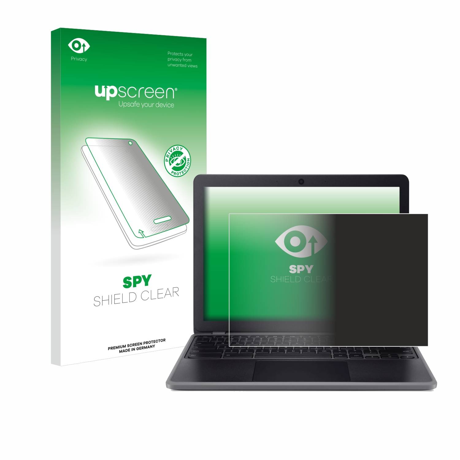 upscreen Spy Shield Sichtschutz-Folie für Acer Chromebook 512 (C852/C852T)