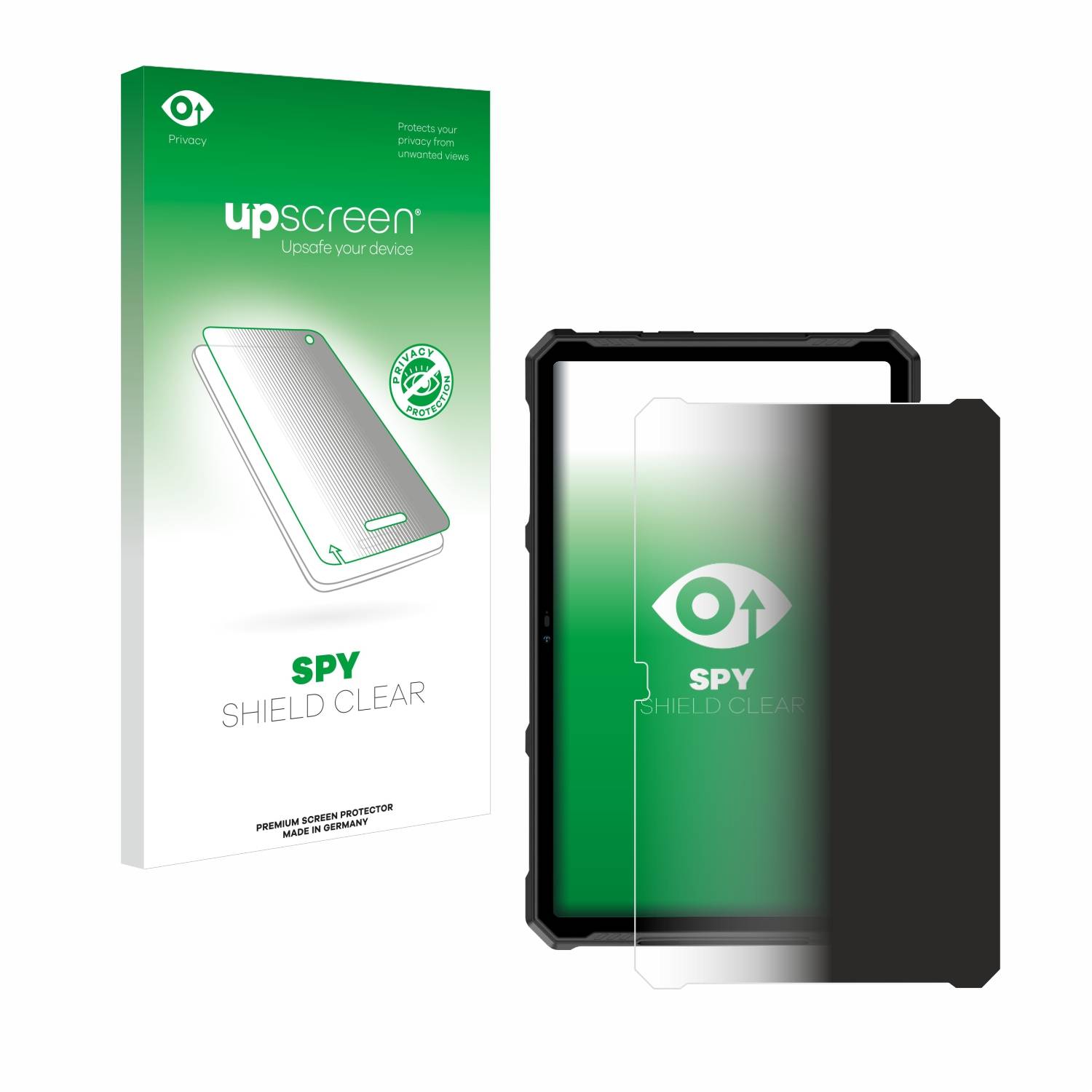 upscreen Spy Shield Sichtschutz-Folie für Ulefone Armor Pad 4 Ultra