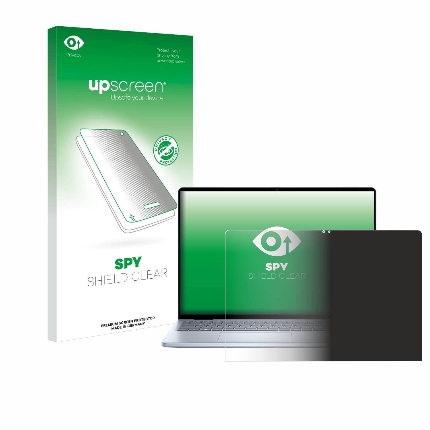 upscreen Spy Shield Sichtschutz-Folie für Dell Inspiron 16 Laptop 5645