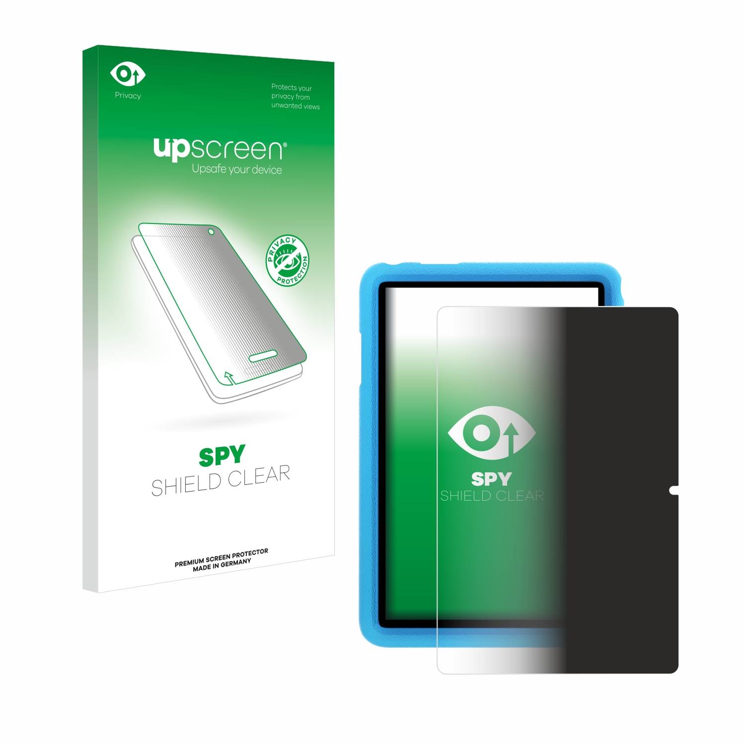 upscreen Spy Shield Sichtschutz-Folie für Blackview Tab 8 Kids