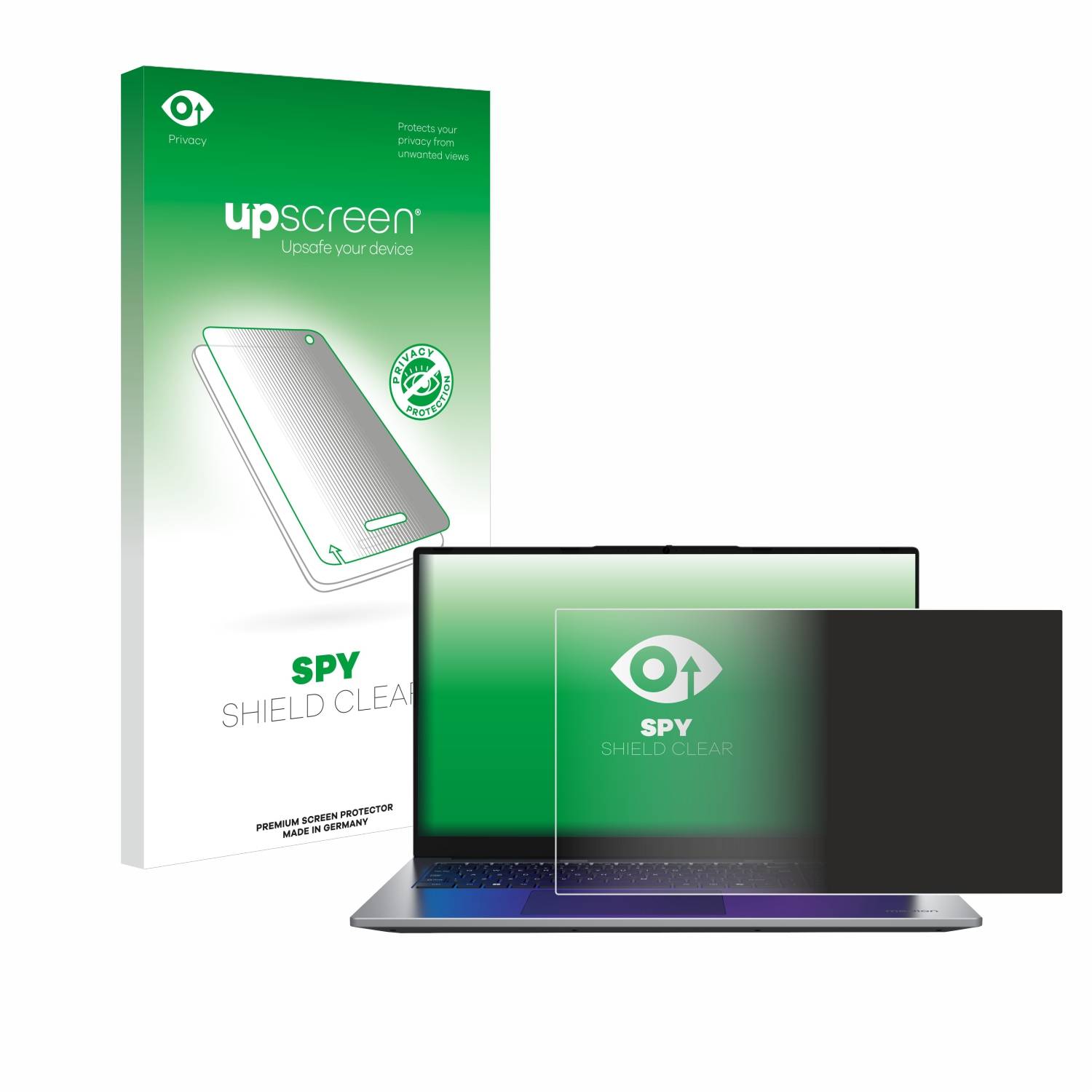 upscreen Spy Shield Sichtschutz-Folie für MEDION E17223