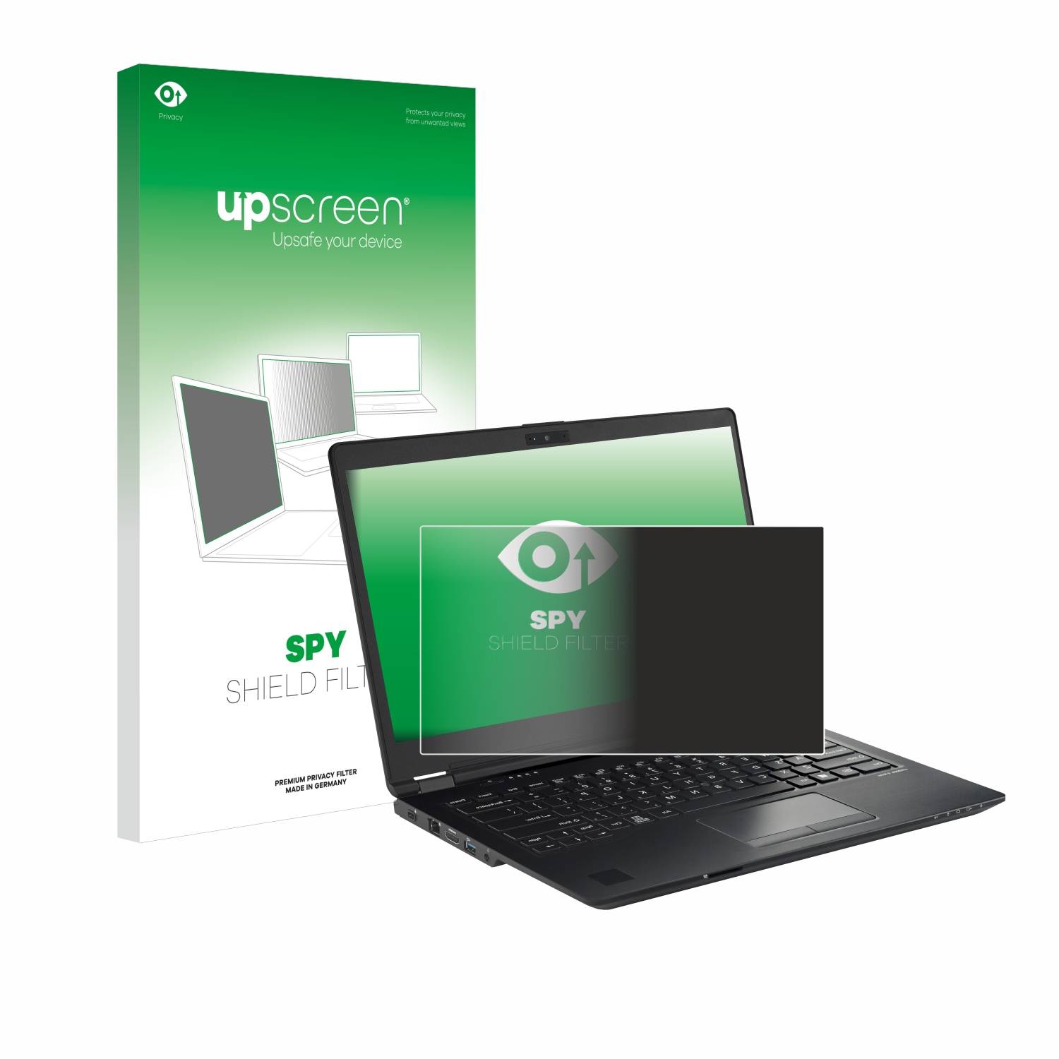 upscreen Spy Shield Blickschutz-Filter für Fujitsu Lifebook U7410