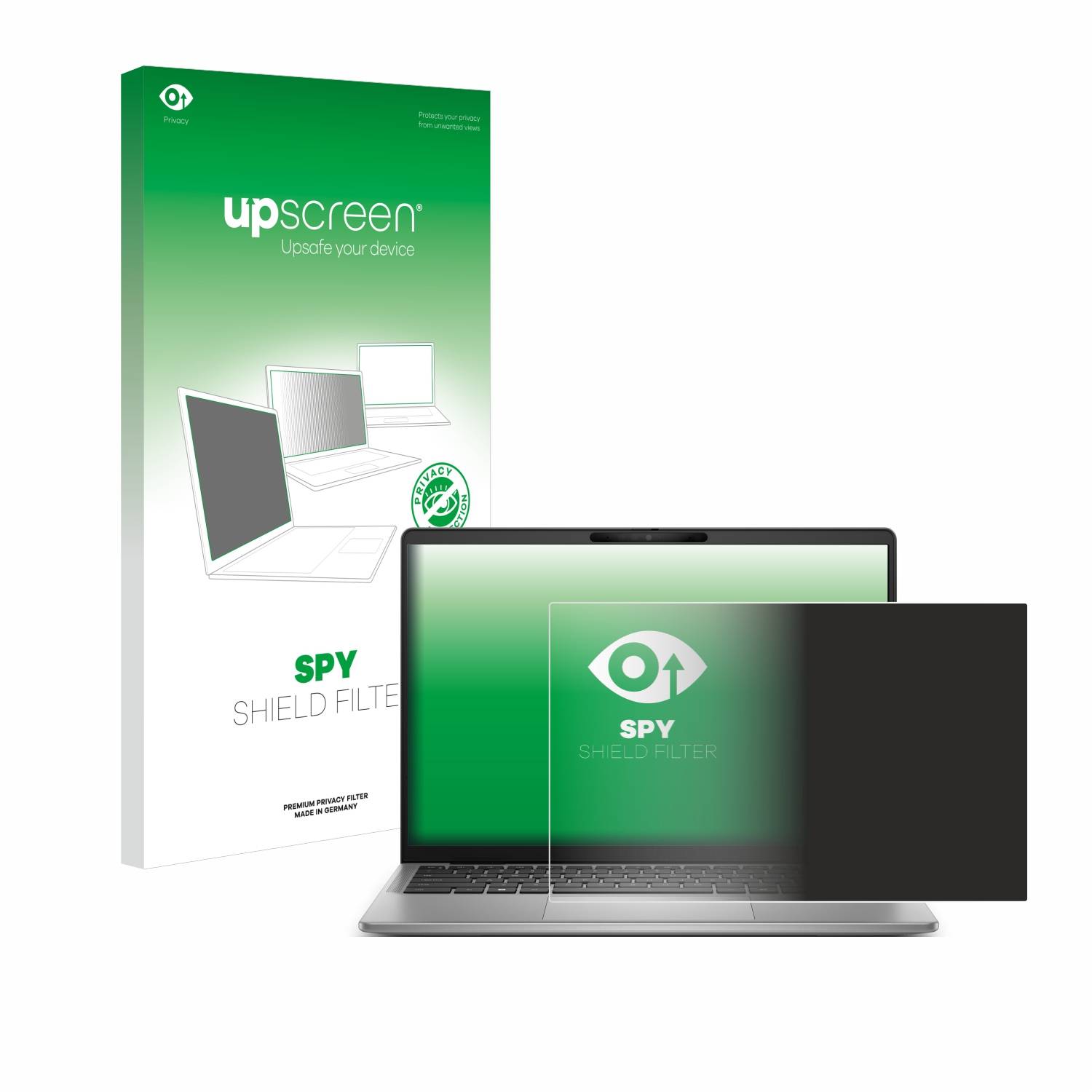 upscreen Spy Shield Blickschutz-Filter für Dell Latitude 7455 Laptop