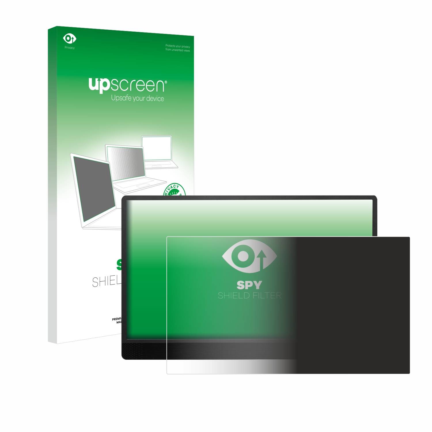 upscreen Spy Shield Blickschutz-Filter für MSI Pro MP161 E2