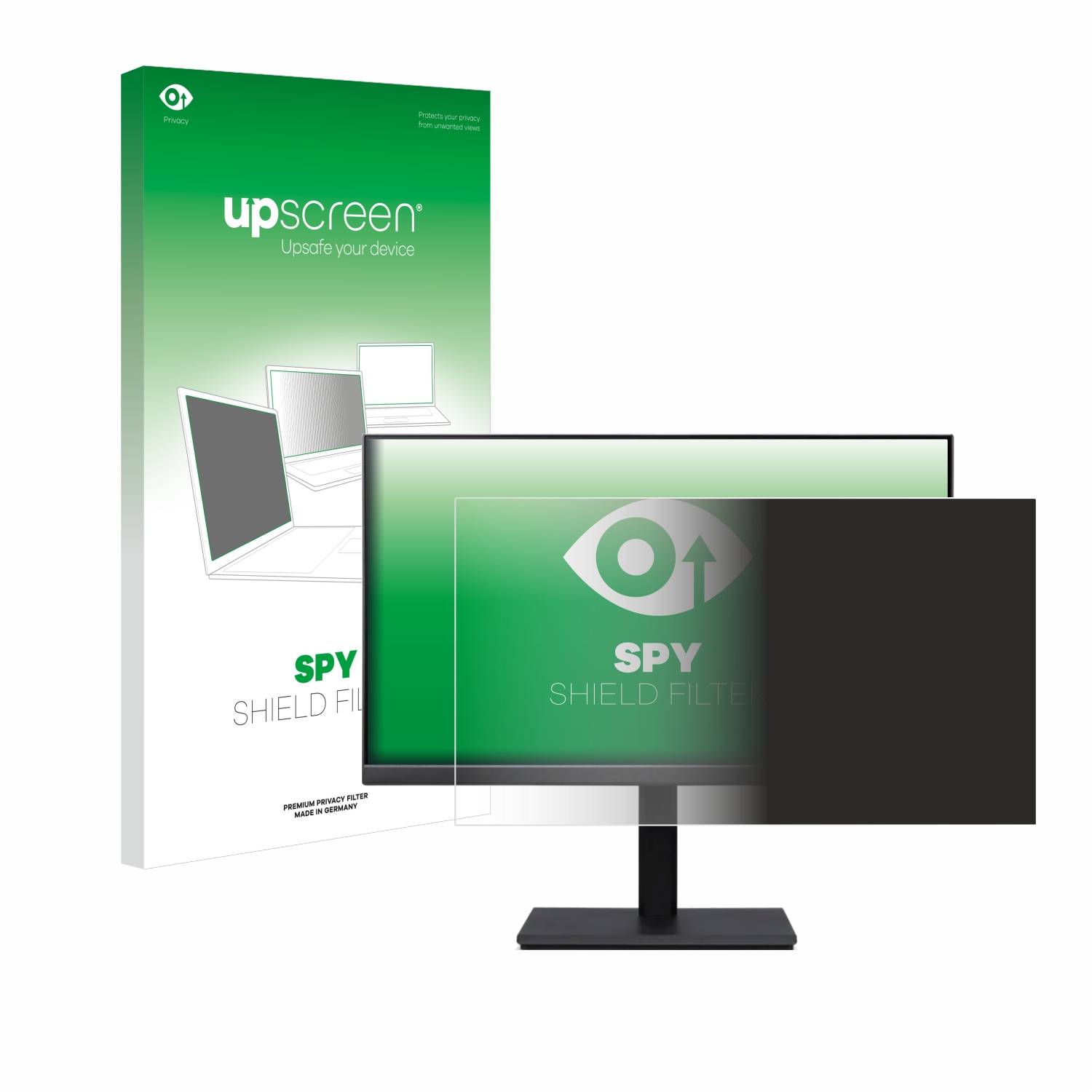 upscreen Spy Shield Blickschutz-Filter für Acer Vero B7 B277UE