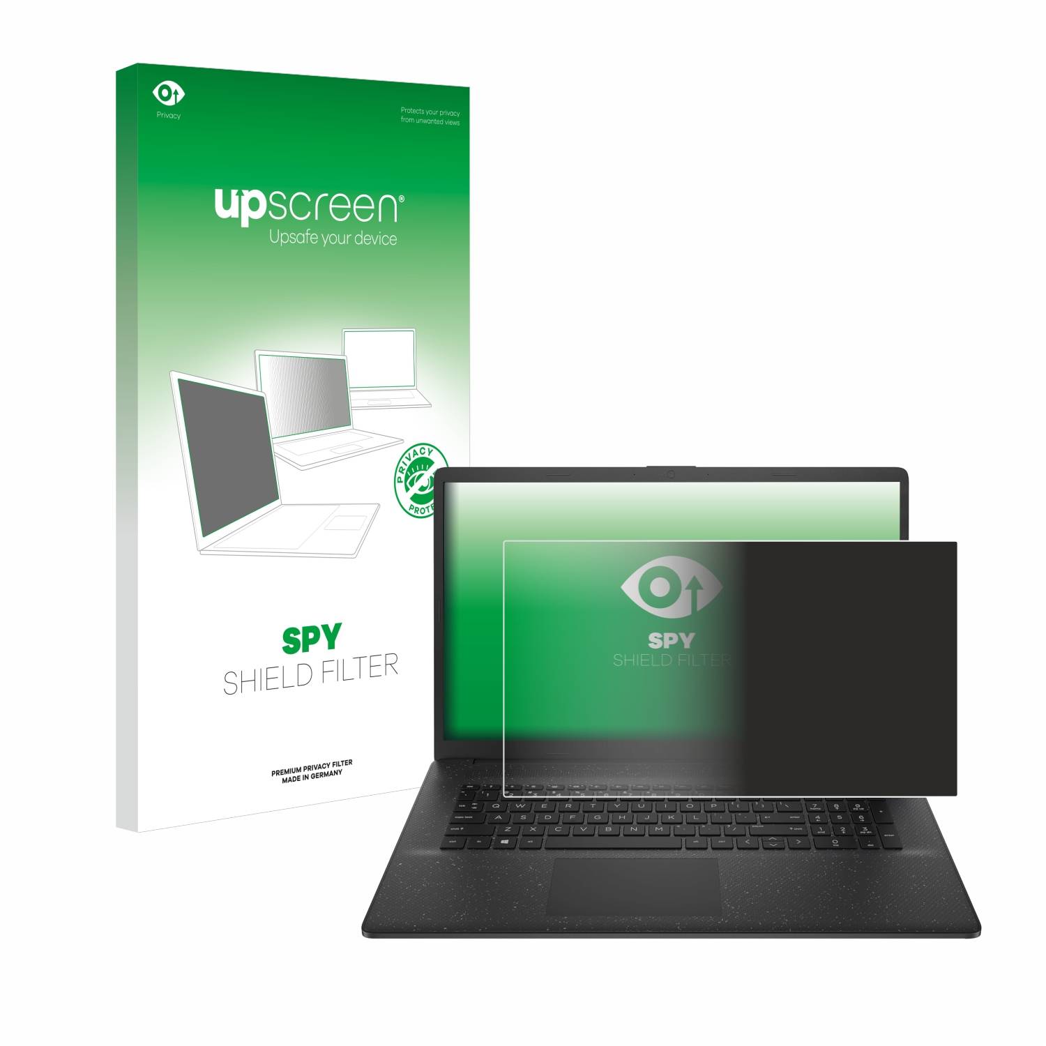 upscreen Spy Shield Blickschutz-Filter für HP 17-cn0222ng