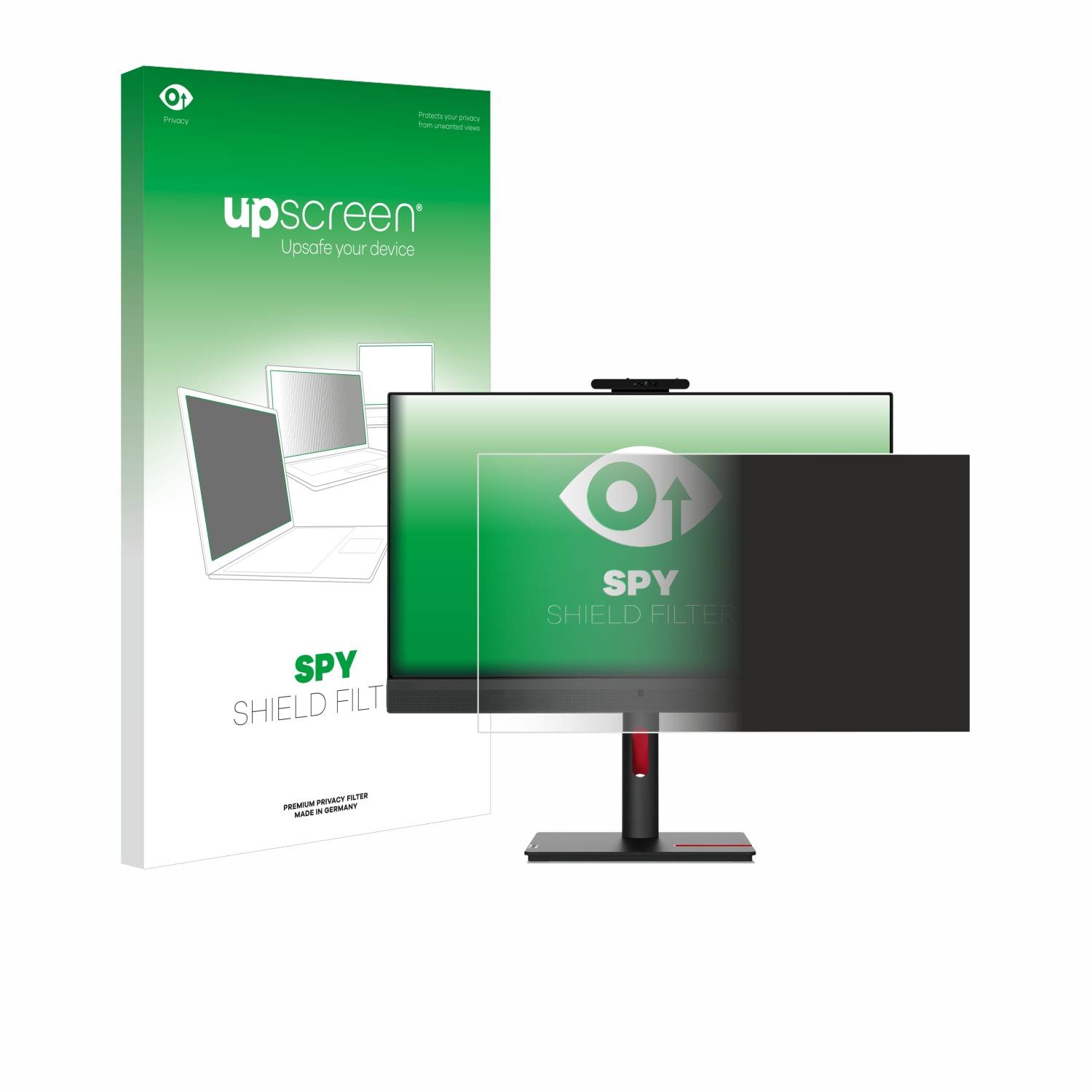 upscreen Spy Shield Blickschutz-Filter für Lenovo ThinkVision T27hv-30