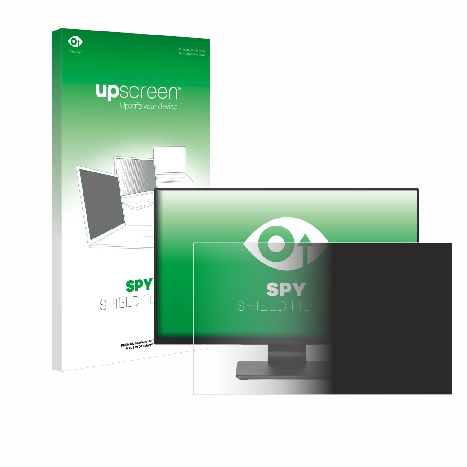 upscreen Spy Shield Blickschutz-Filter für Iiyama ProLite T2752MSC-B1