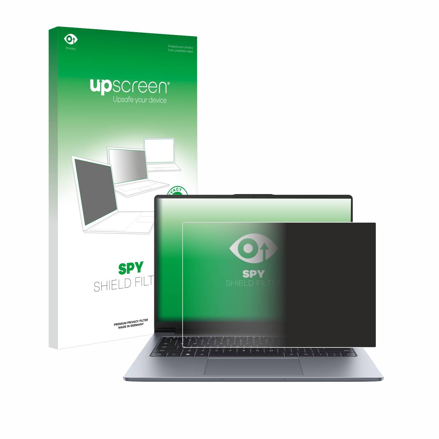 upscreen Spy Shield Blickschutz-Filter für Huawei MateBook D 14 2024