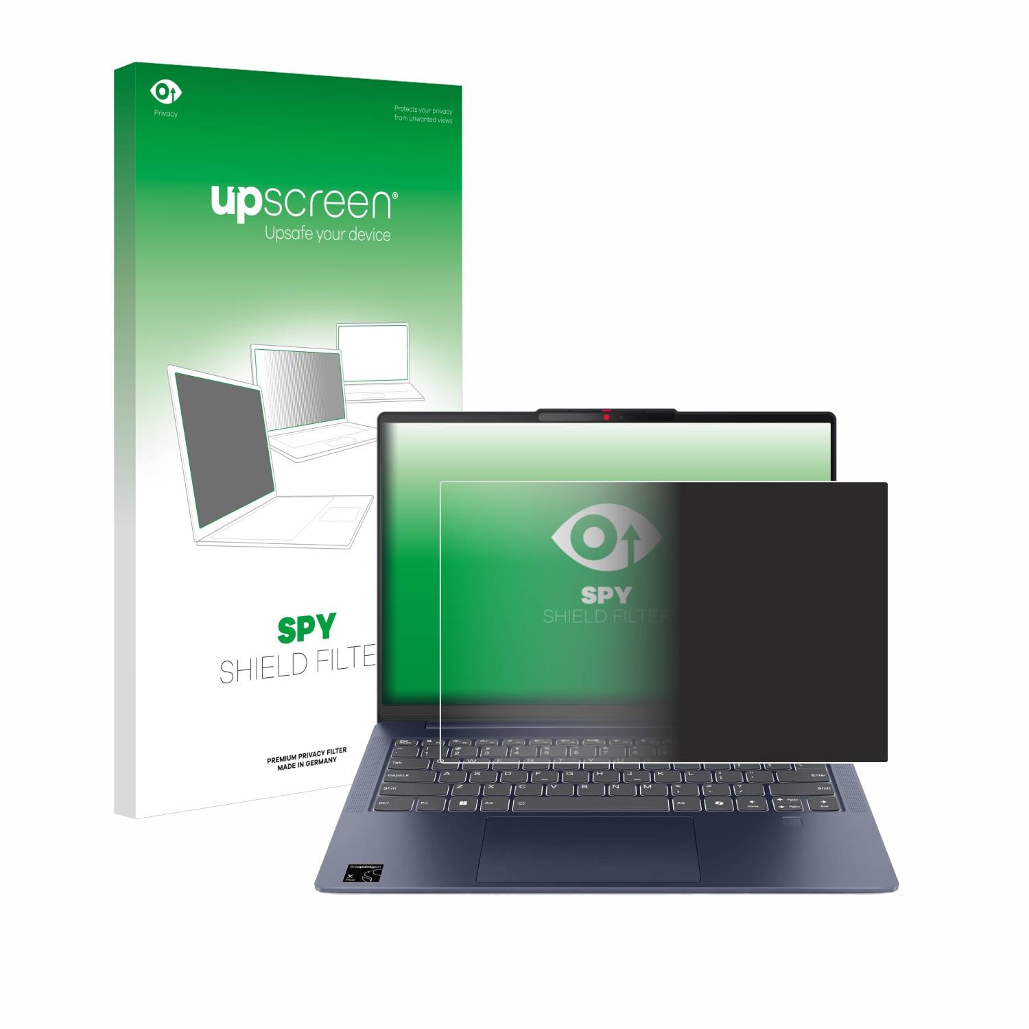 upscreen Spy Shield Blickschutz-Filter für Lenovo IdeaPad Slim 5x Gen 9 14