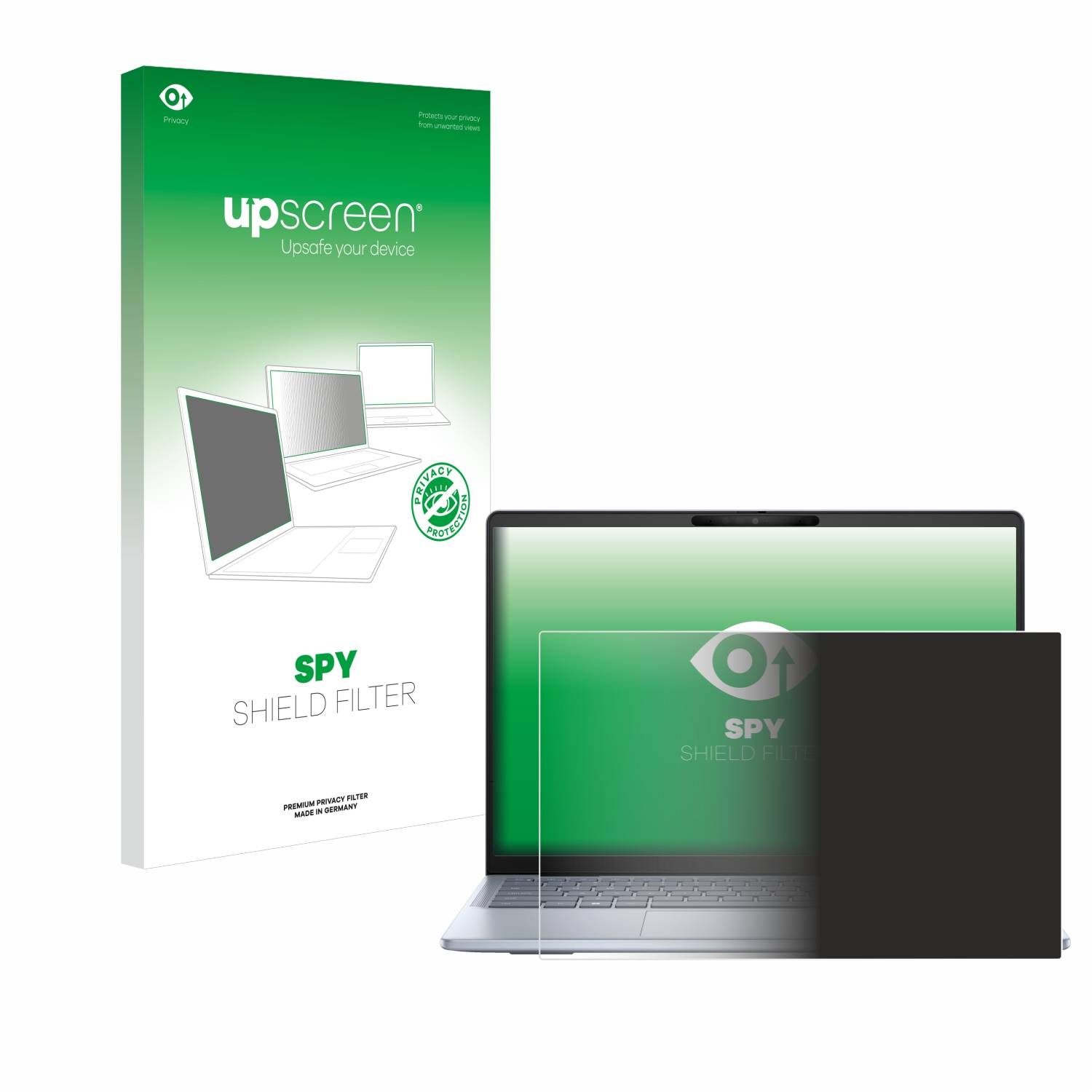 upscreen Spy Shield Blickschutz-Filter für Dell Inspiron 14 Plus 7441 Laptop