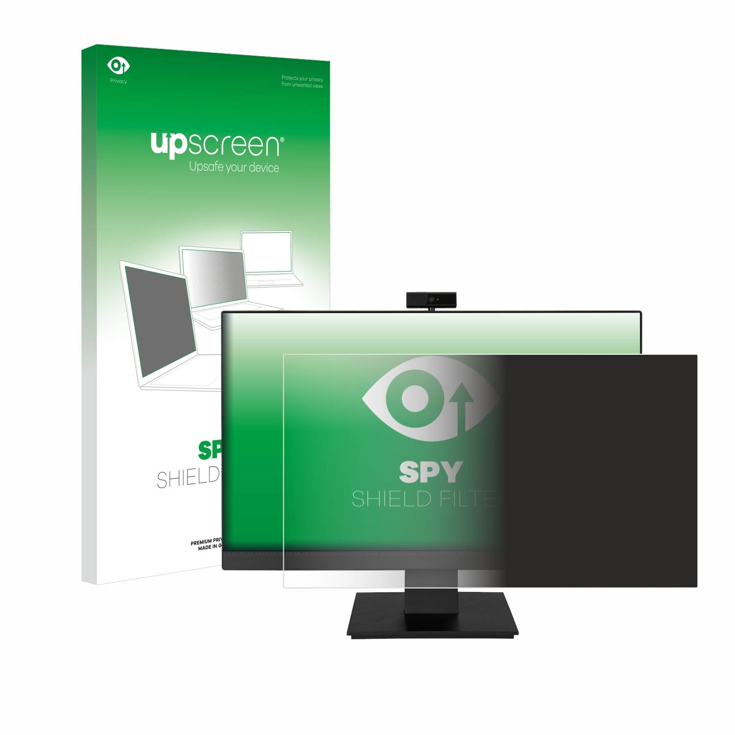 upscreen Spy Shield Blickschutz-Filter für ASUS BE24EQK