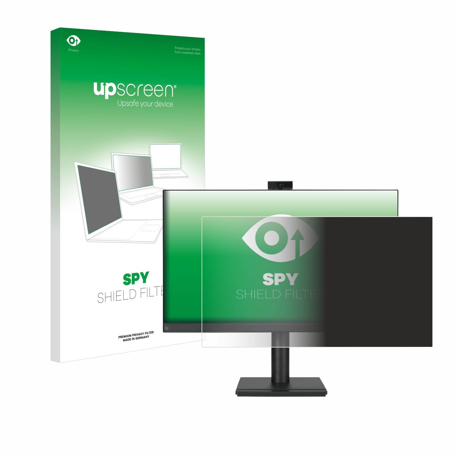 upscreen Spy Shield Blickschutz-Filter für Asus BE249QFK