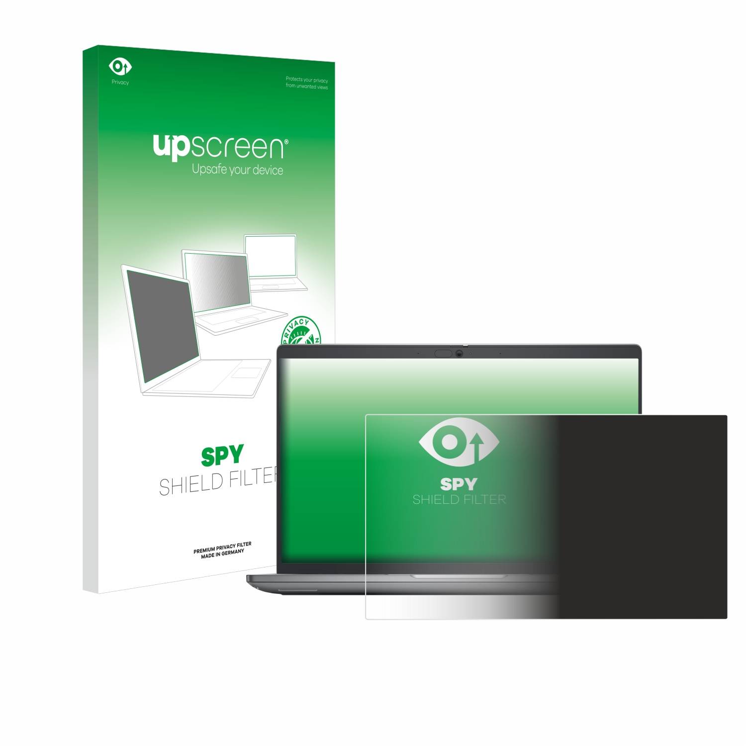 upscreen Spy Shield Blickschutz-Filter für Dell Latitude 5450 Laptop 14