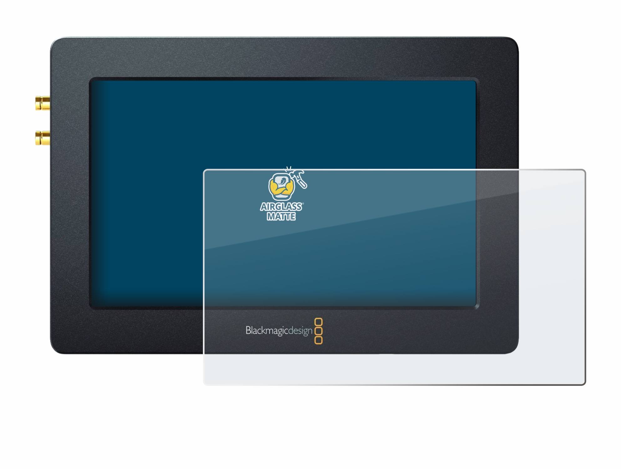 BROTECT AirGlass Matt Glas Panzer Folie für Blackmagic Design Blackmagic Video Assist 4K (7.0)