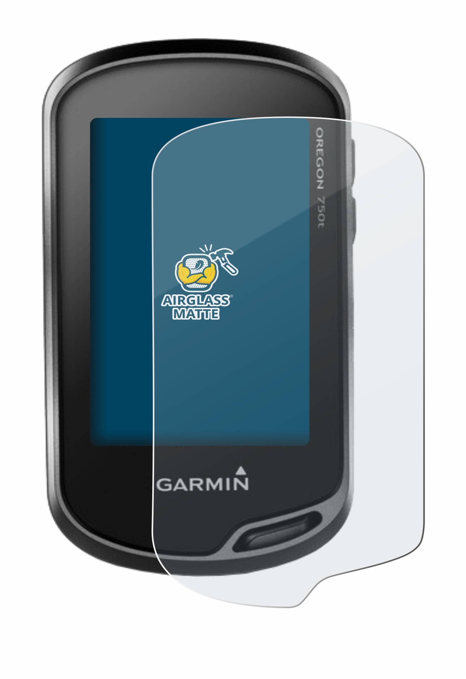 BROTECT AirGlass Matt Glas Panzer Folie für Garmin Oregon 750t