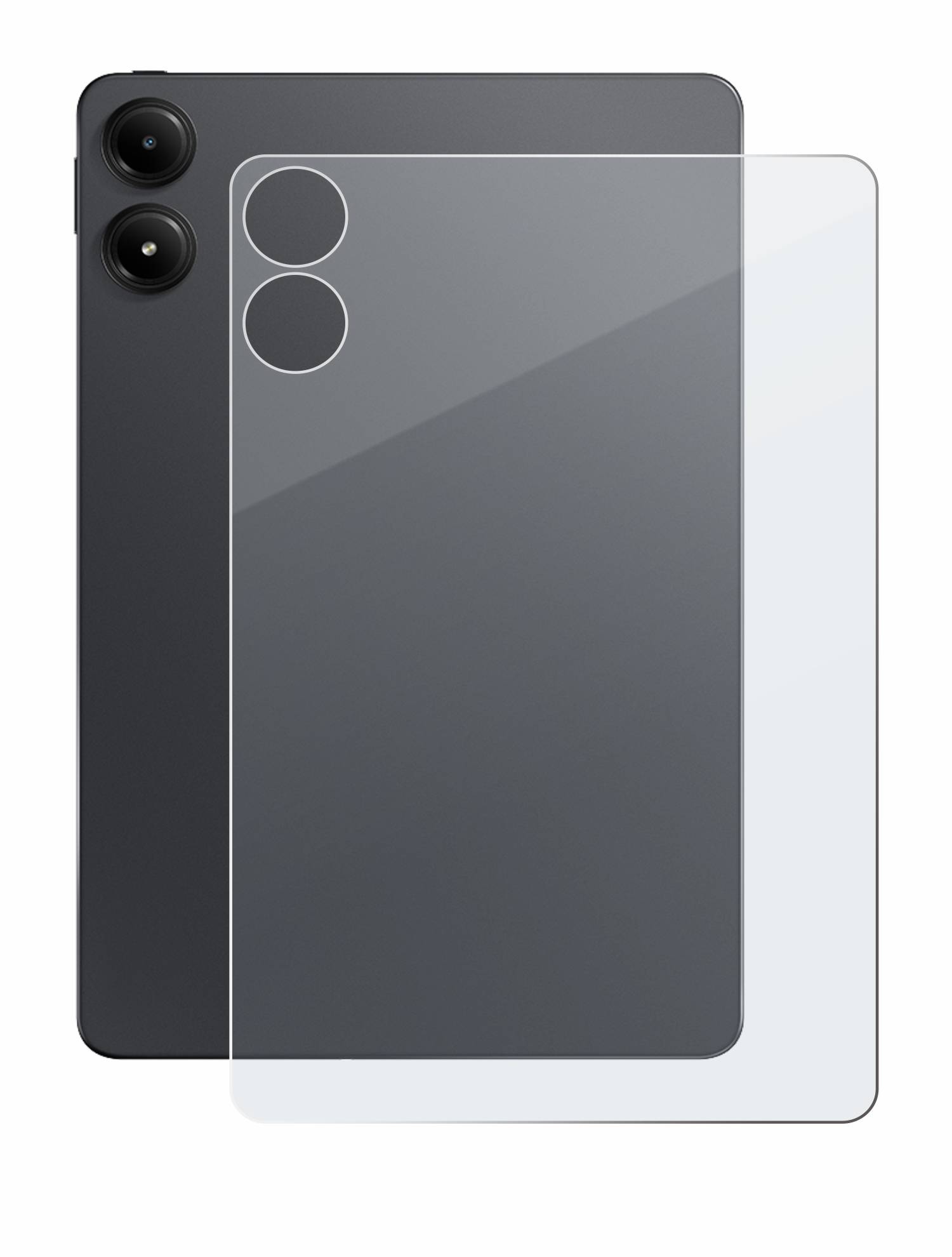 BROTECT AirGlass Matt Glas Panzer Folie für Xiaomi Redmi Pad Pro (Rückseite)