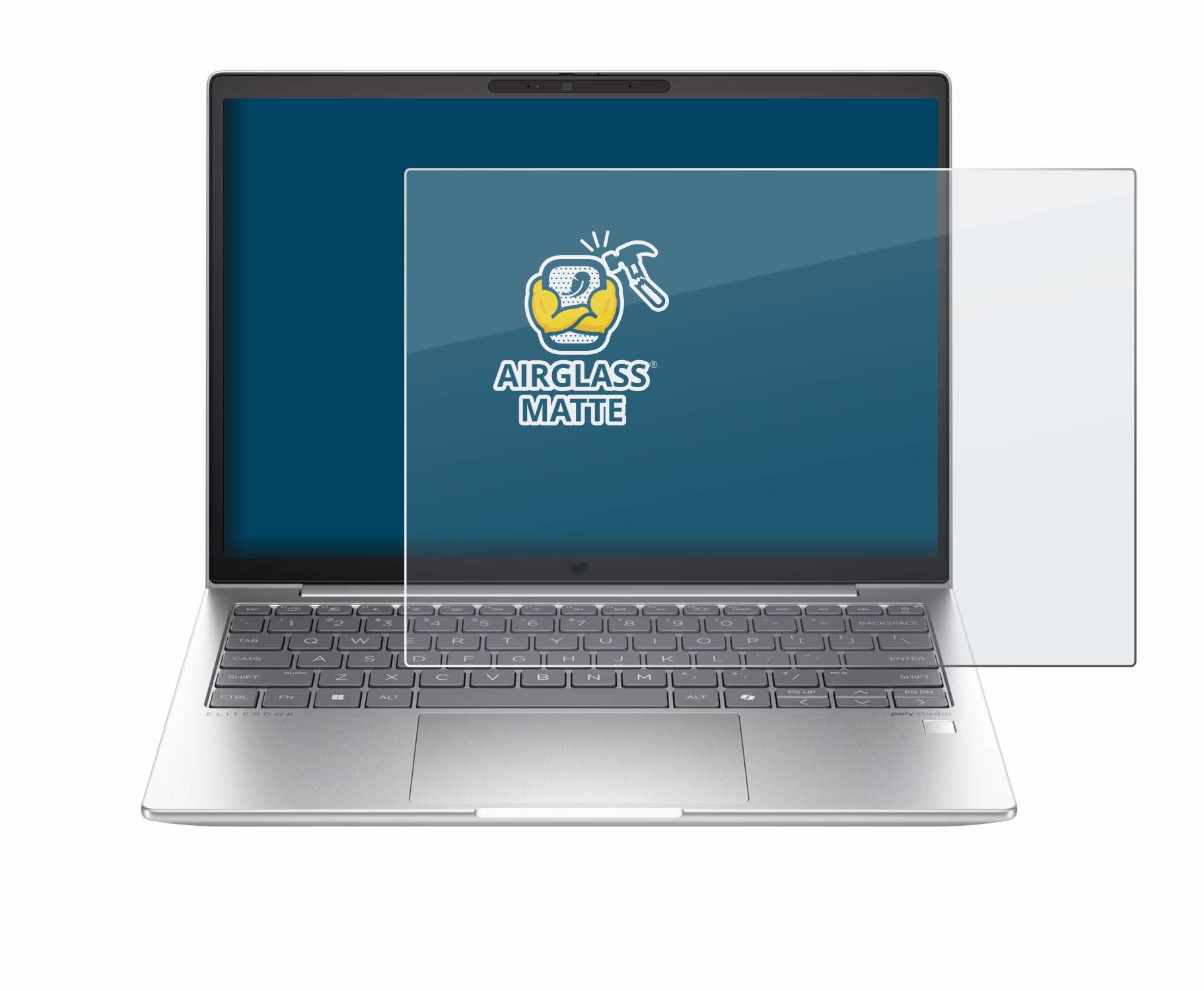 BROTECT AirGlass Matt Glas Panzer Folie für HP EliteBook 630 G11