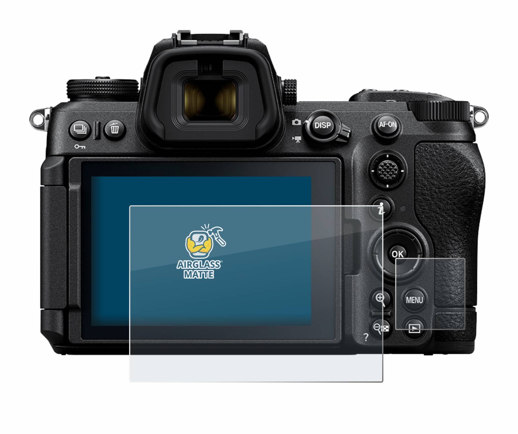 BROTECT AirGlass Matt Glas Panzer Folie für Nikon Z6 III