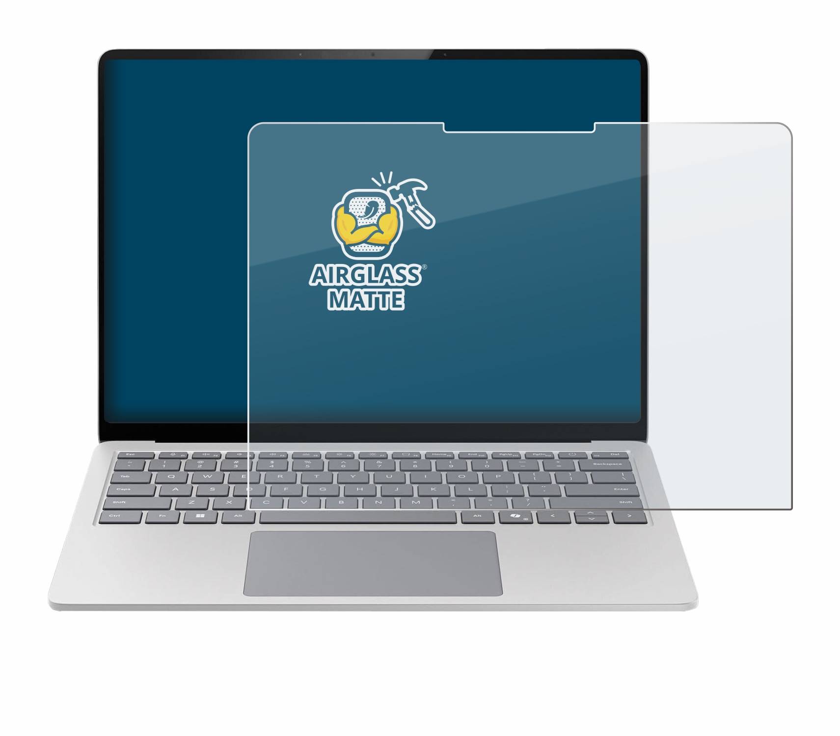 BROTECT AirGlass Matt Glas Panzer Folie für Microsoft Surface Laptop 7 13.8