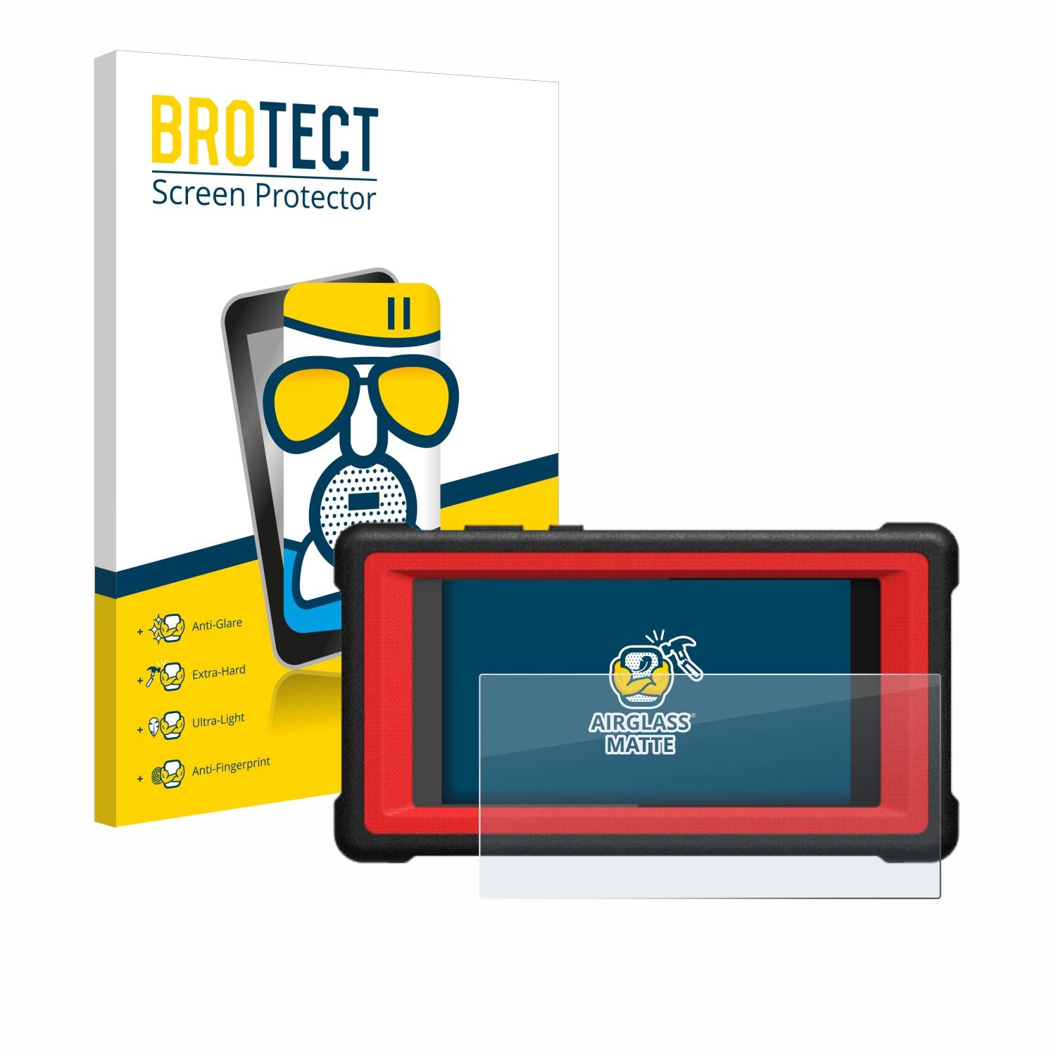 BROTECT AirGlass Matt Glas Panzer Folie für Launch CRP MOT-II