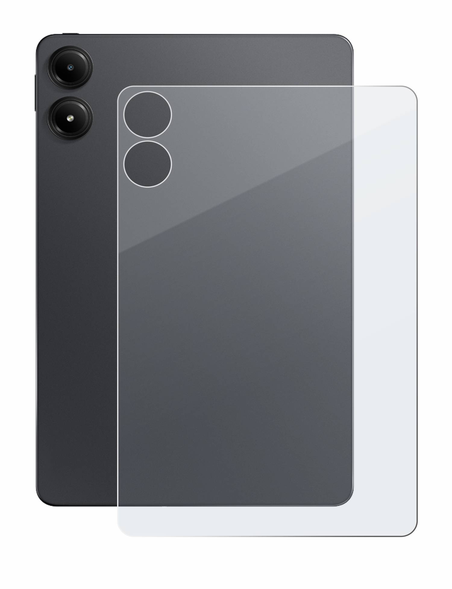 BROTECT AirGlass Matt Glas Panzer Folie für Xiaomi Redmi Pad Pro 5G (Rückseite)