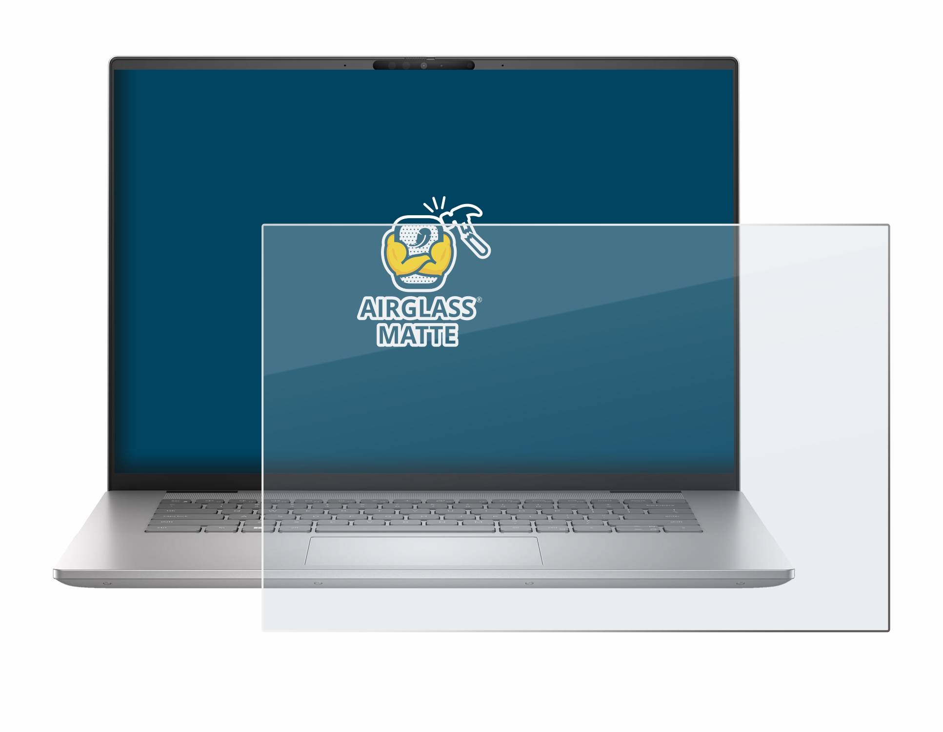 BROTECT AirGlass Matt Glas Panzer Folie für Dell Inspiron 16 7630 Laptop