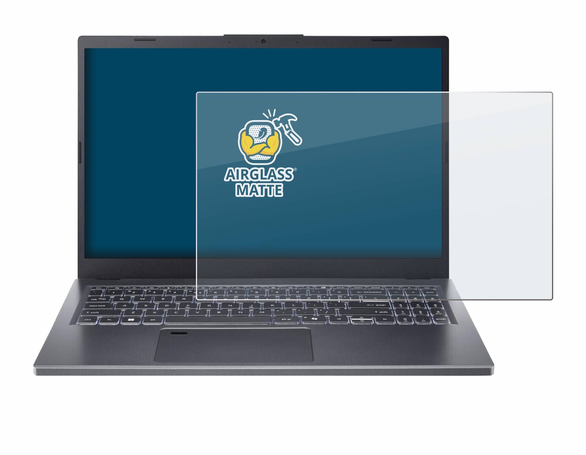 BROTECT AirGlass Matt Glas Panzer Folie für Acer Aspire A15-51