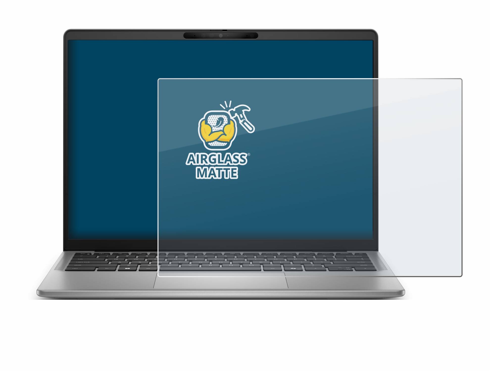 BROTECT AirGlass Matt Glas Panzer Folie für Dell Latitude 7455 Laptop