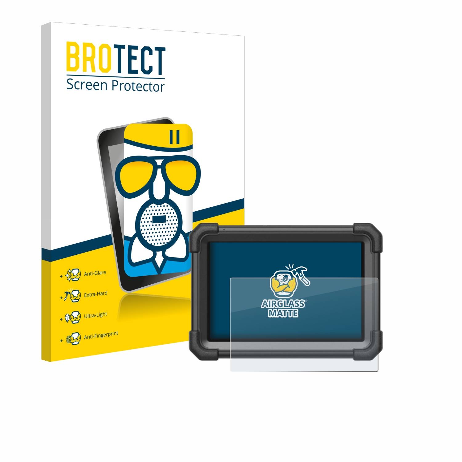 BROTECT AirGlass Matt Glas Panzer Folie für Launch X-431 Pro Dyno