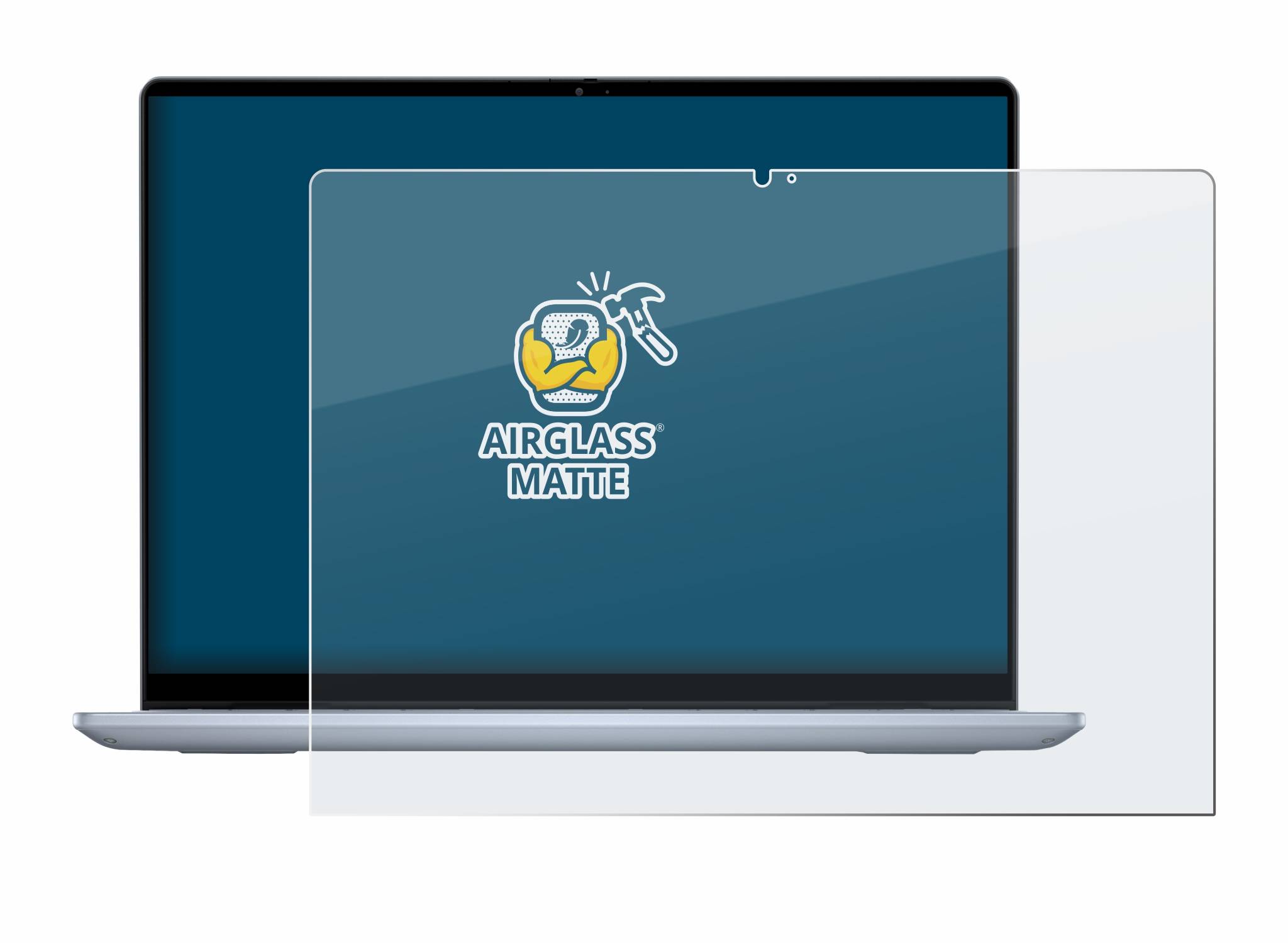 BROTECT AirGlass Matt Glas Panzer Folie für Dell Inspiron 14 7440 2-in-1