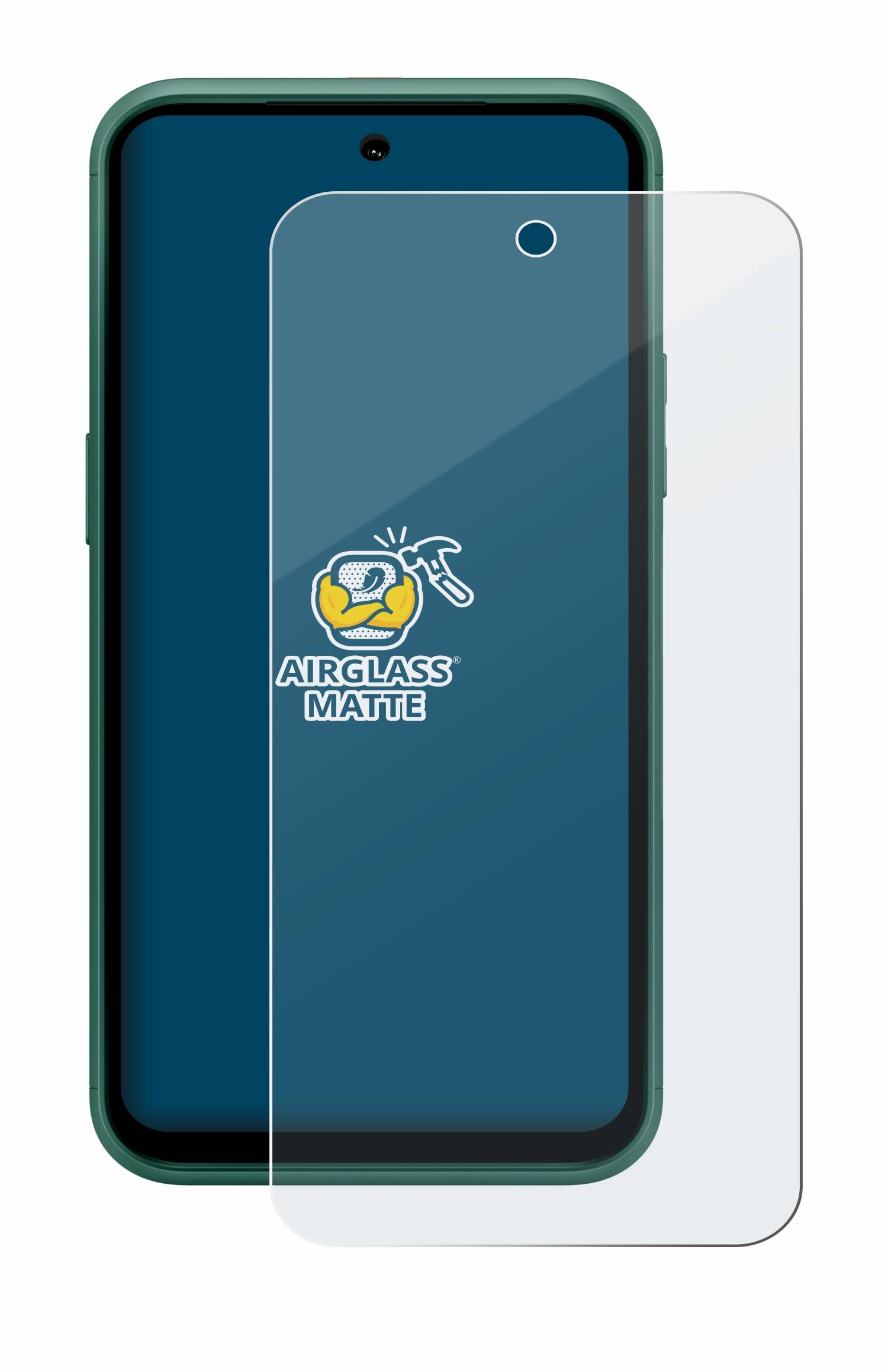 BROTECT AirGlass Matt Glas Panzer Folie für Nokia XR21 Limited Edition